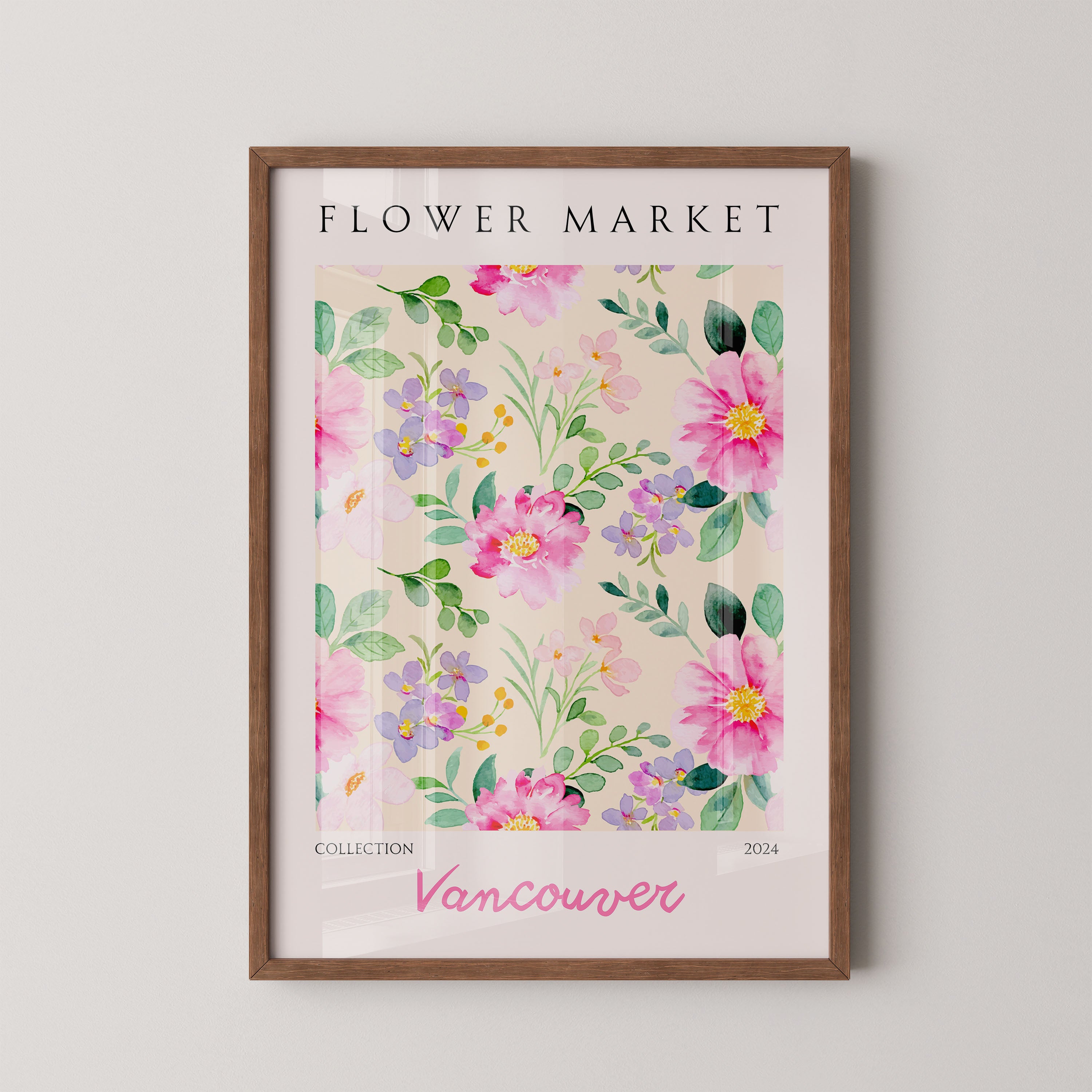 Vancouver Soft Floral Bloom Pattern