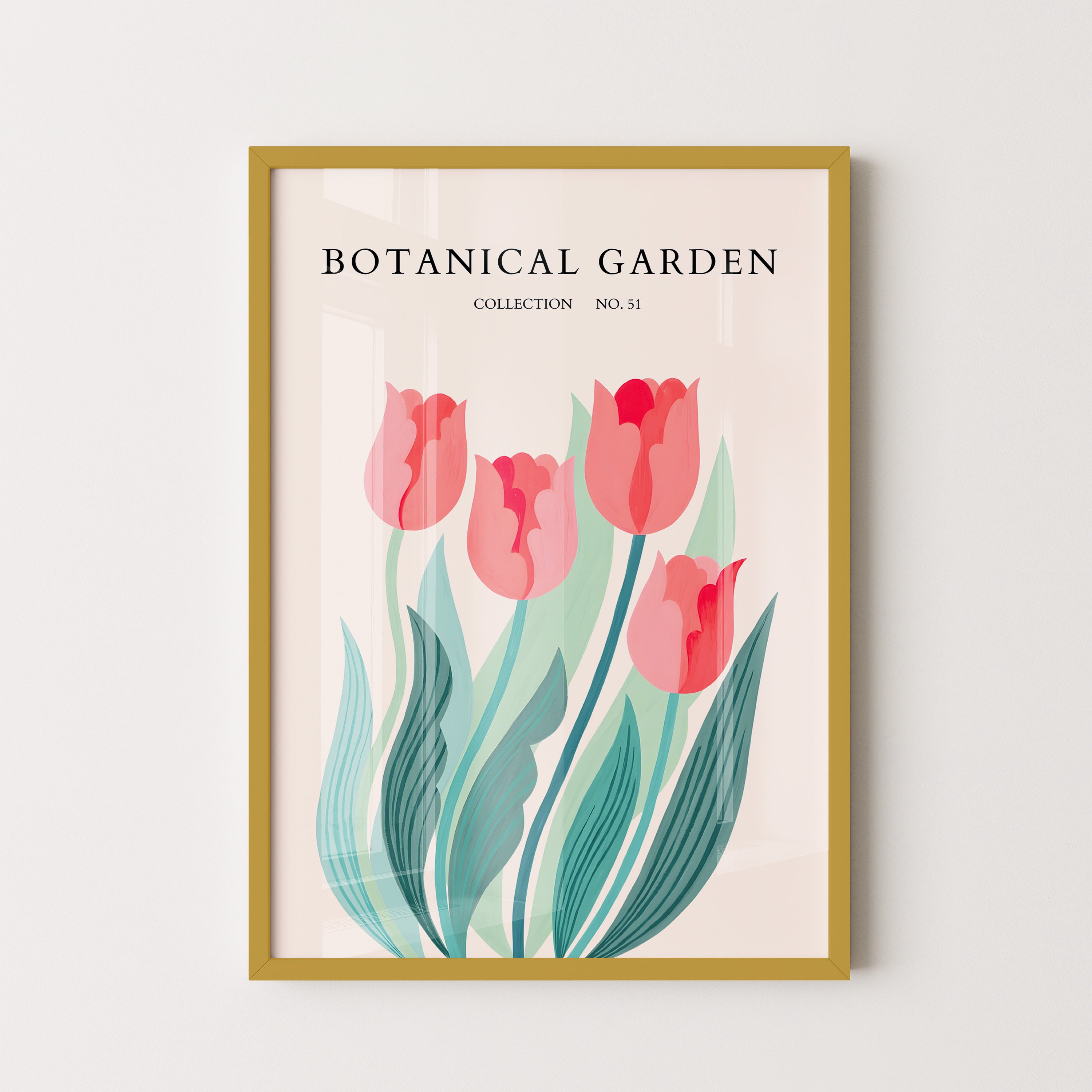 Botanical Garden Tulip Modern Form