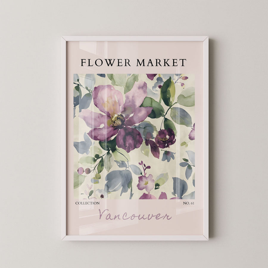 Vancouver Floral Watercolor Bloom
