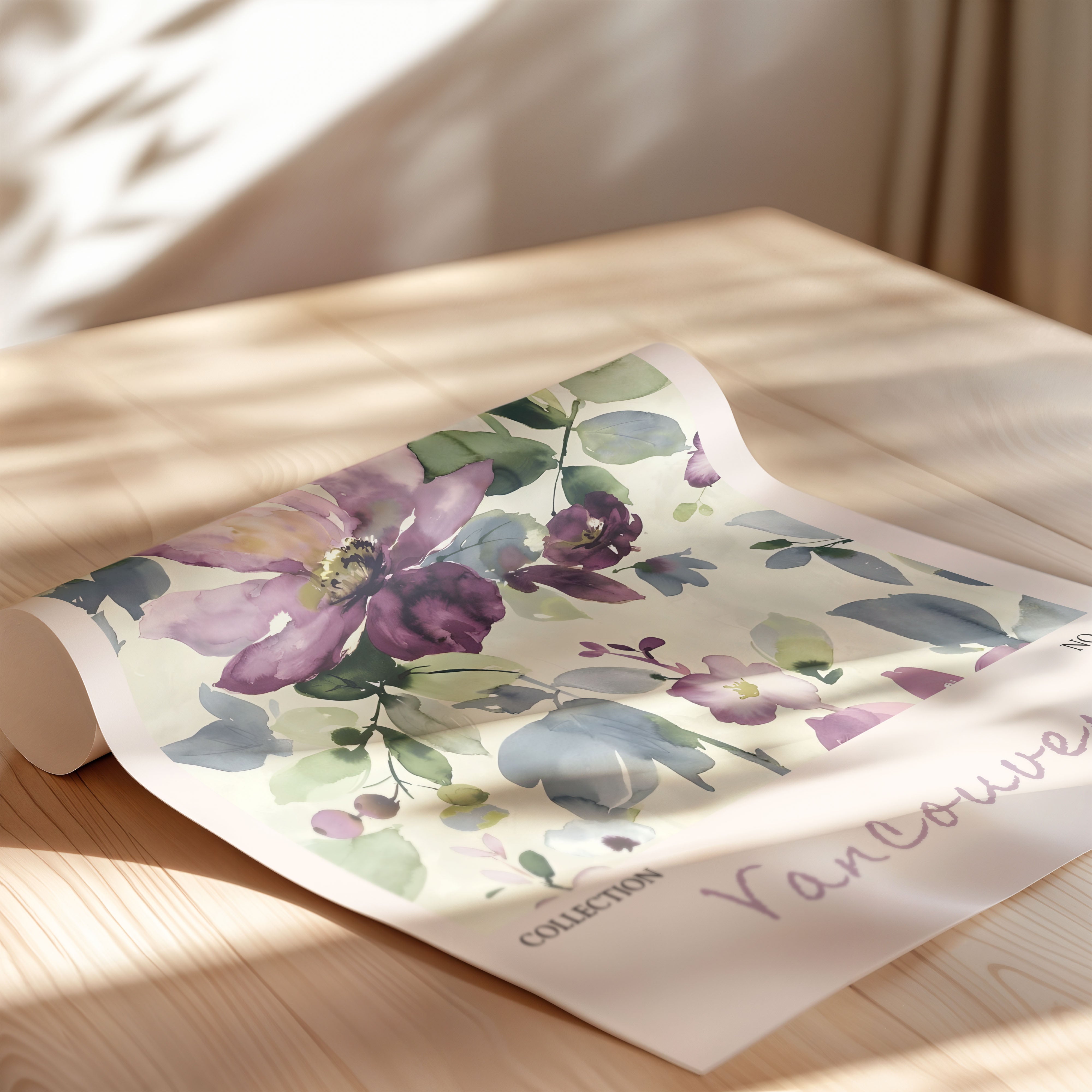 Vancouver Floral Watercolor Bloom