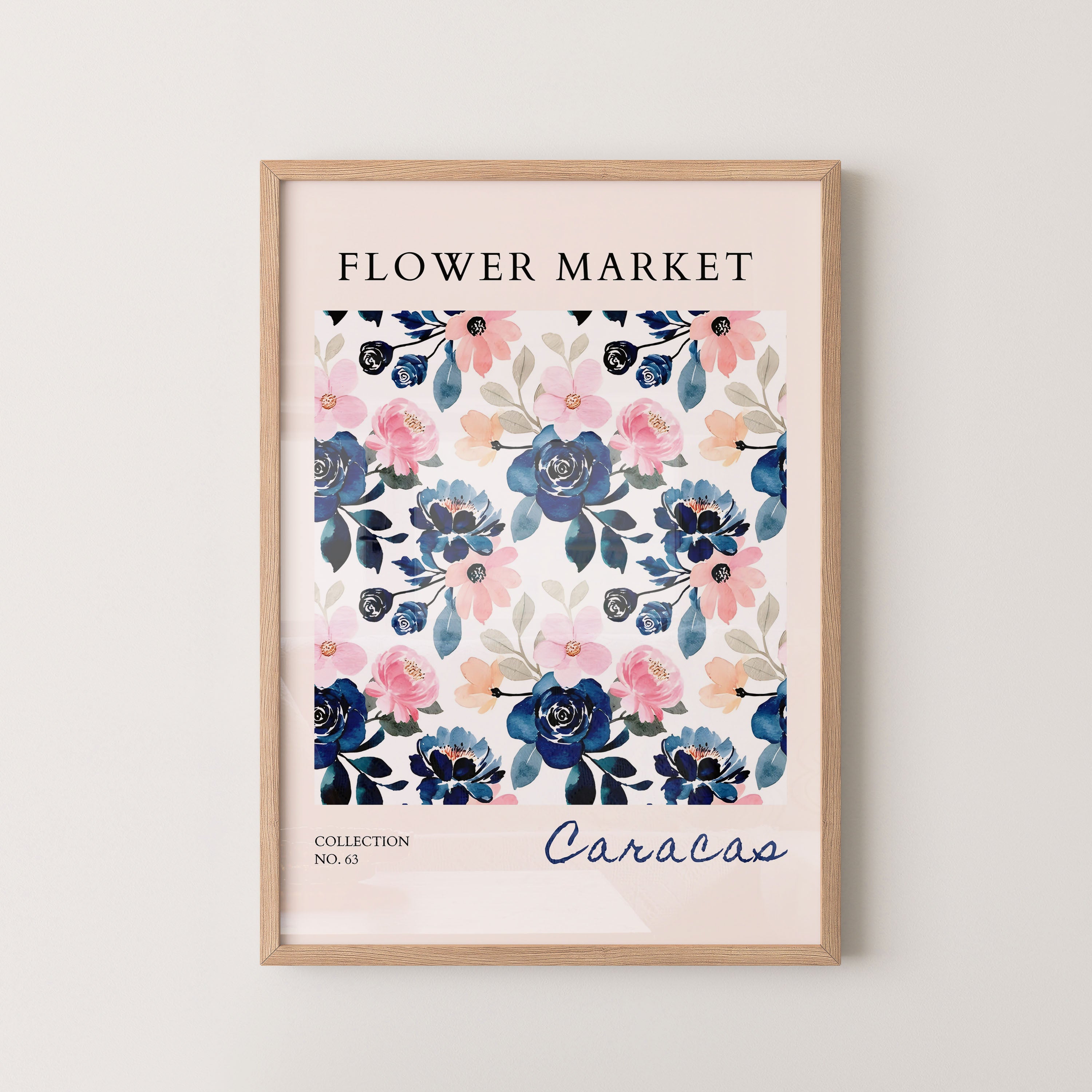 Caracas Floral Rhythm Contrast