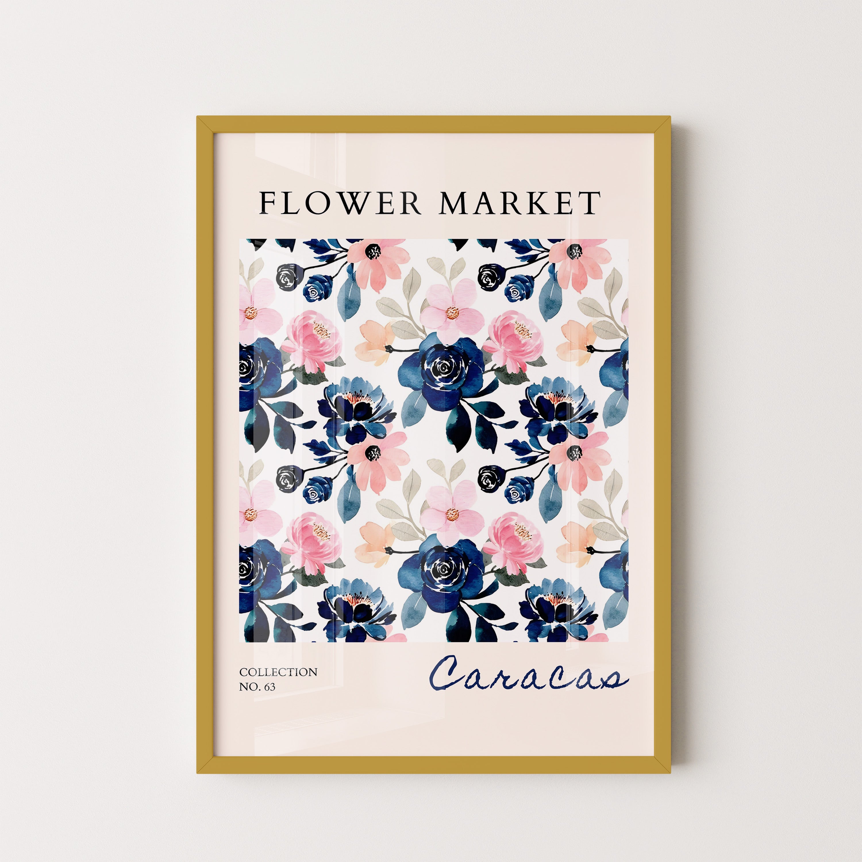 Caracas Floral Rhythm Contrast