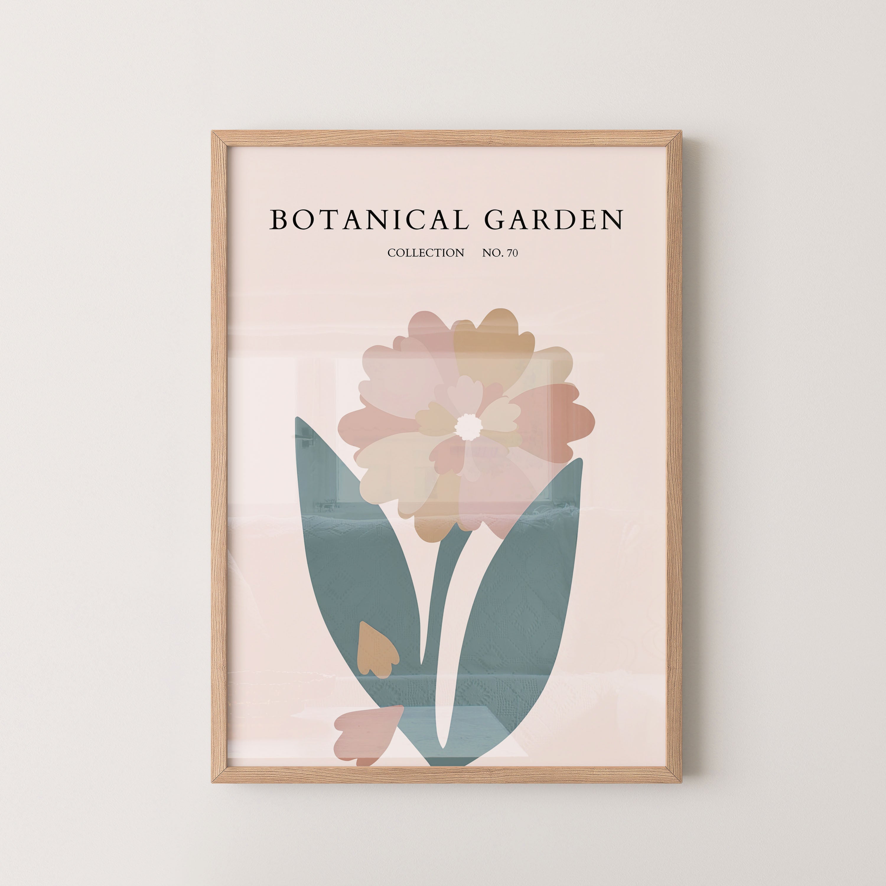 Soft Vintage Floral Form