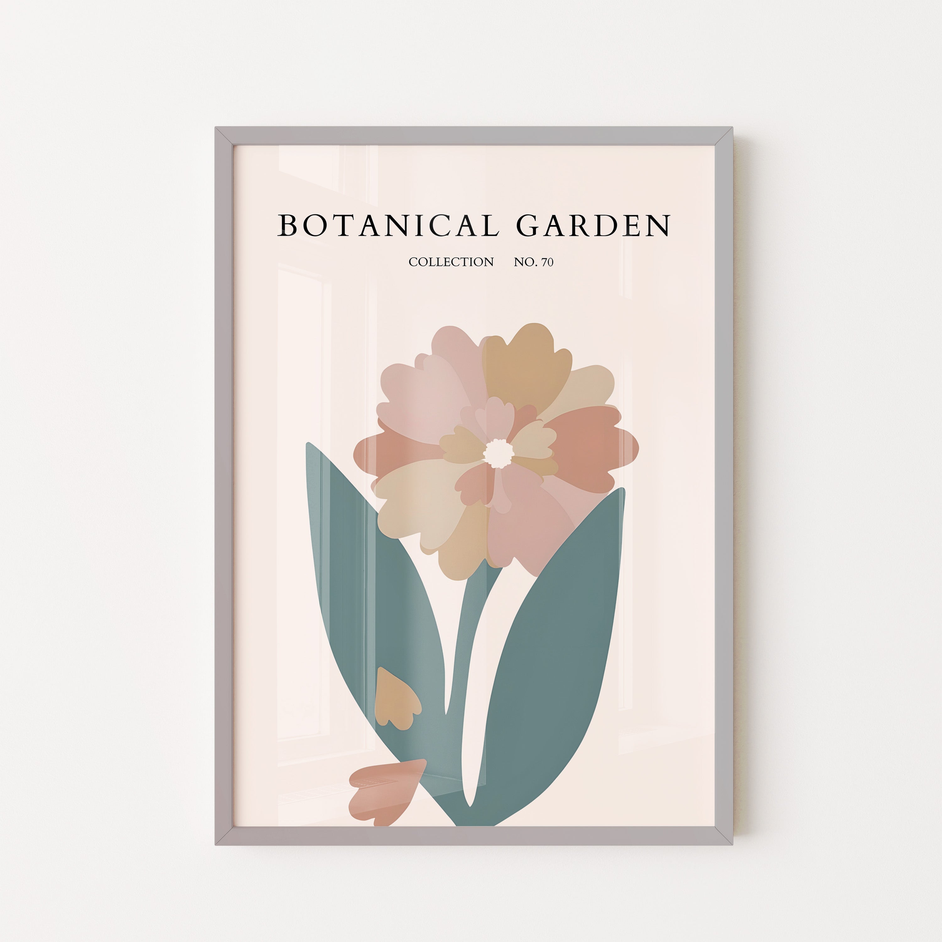 Soft Vintage Floral Form