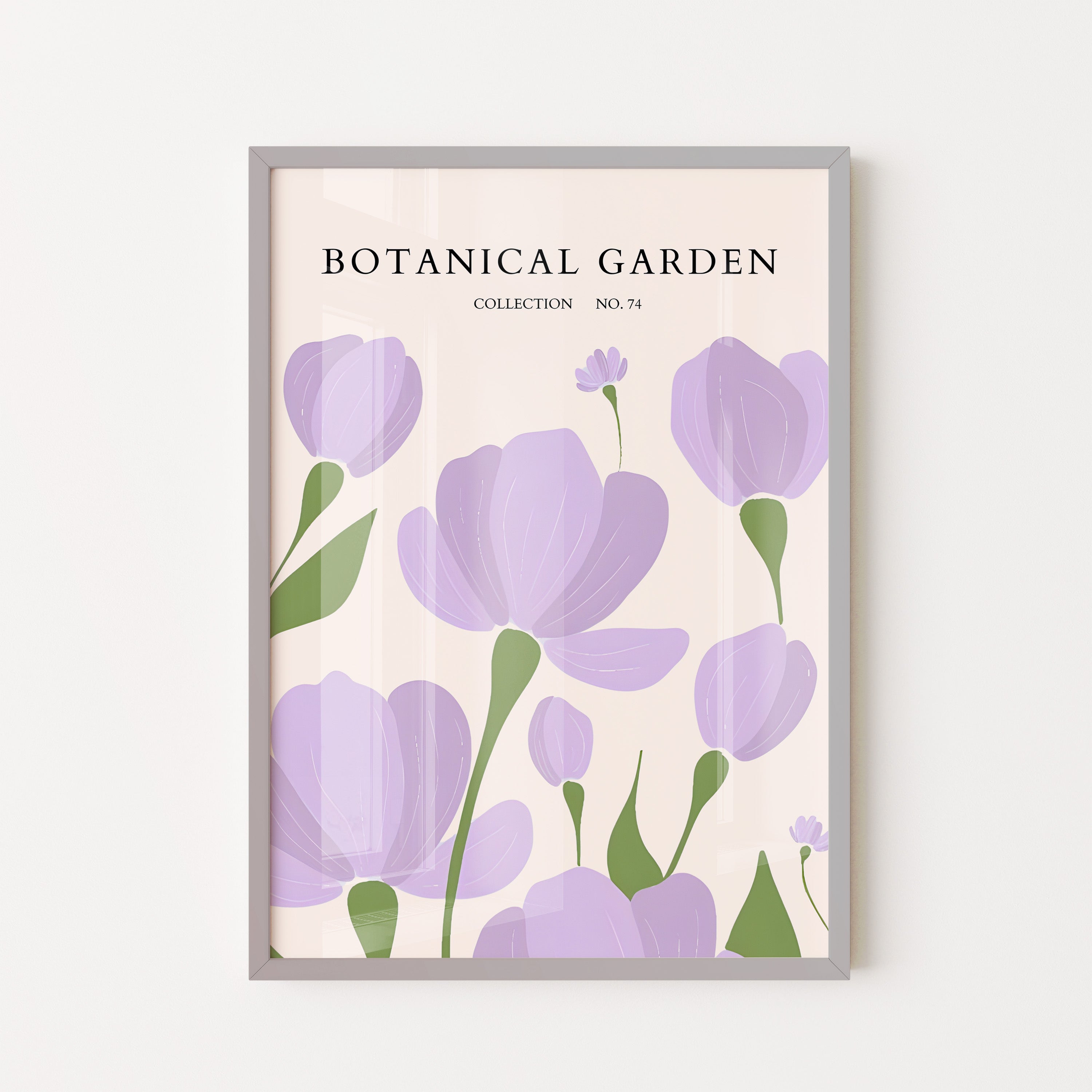 Pastel Minimal Floral Bloom
