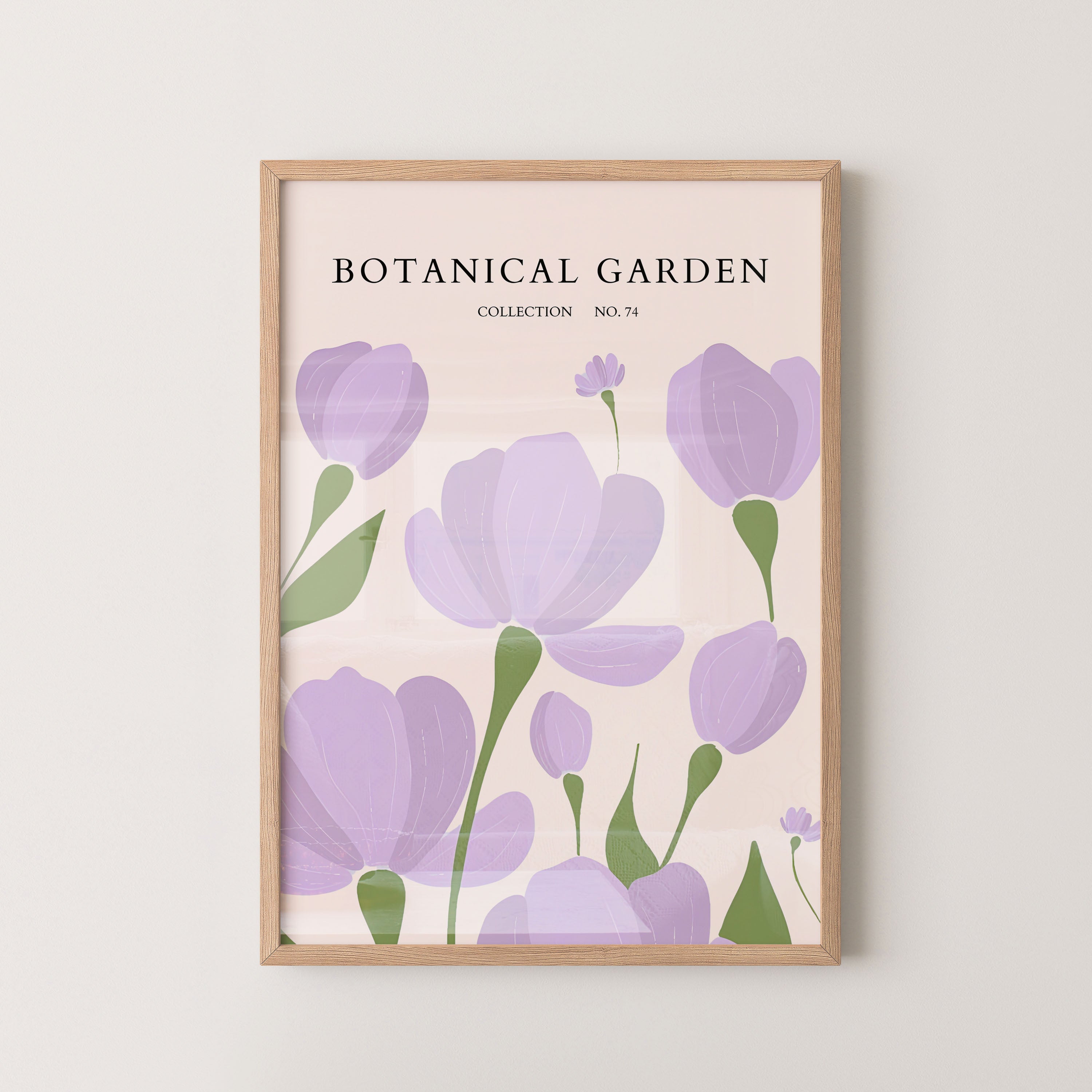 Pastel Minimal Floral Bloom