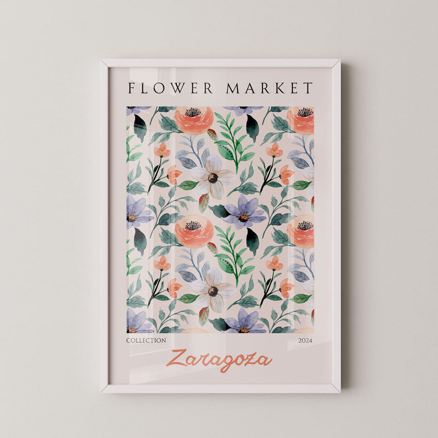 Soft Botanical Floral Pattern