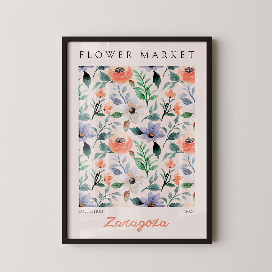 Soft Botanical Floral Pattern
