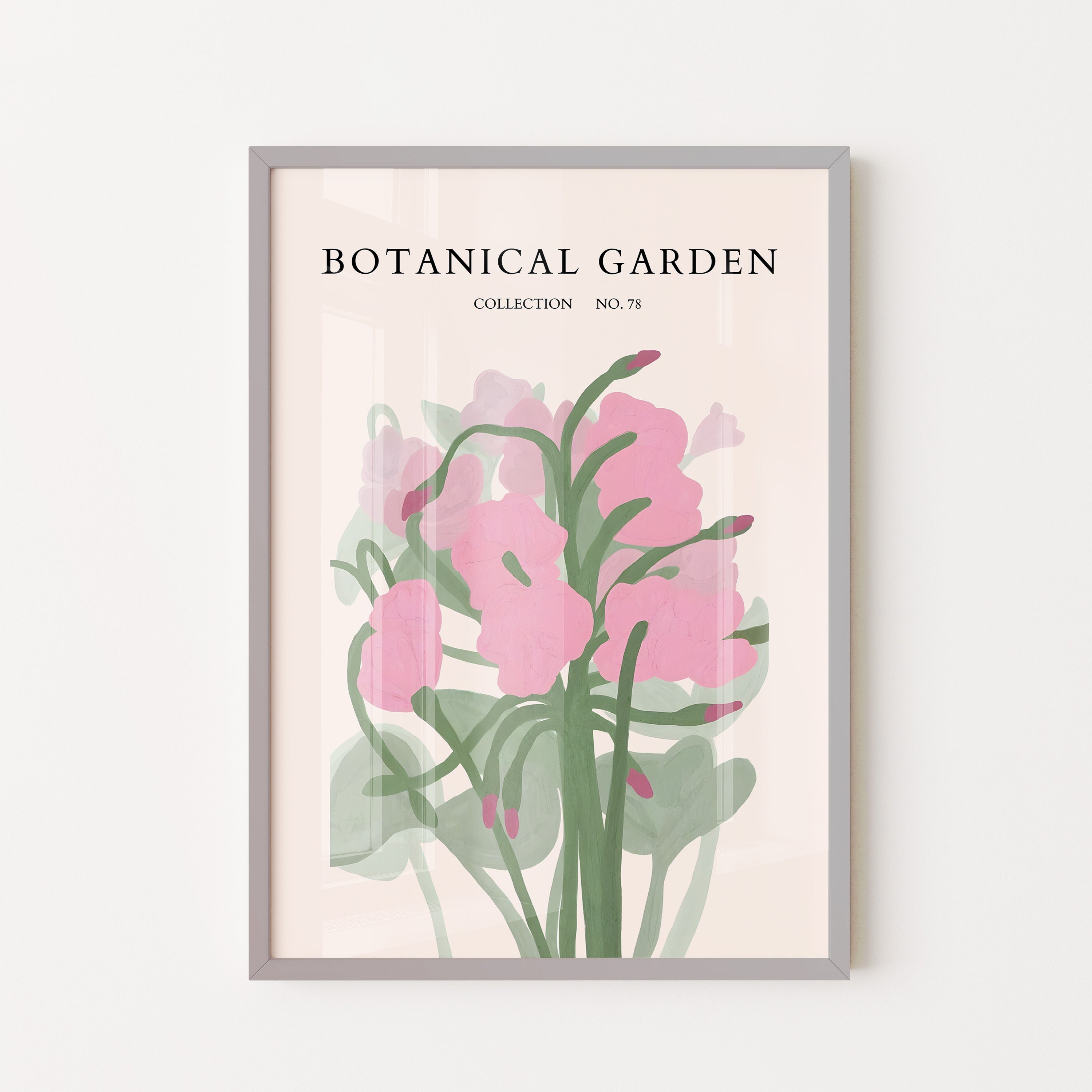 Soft Blush Floral Composition