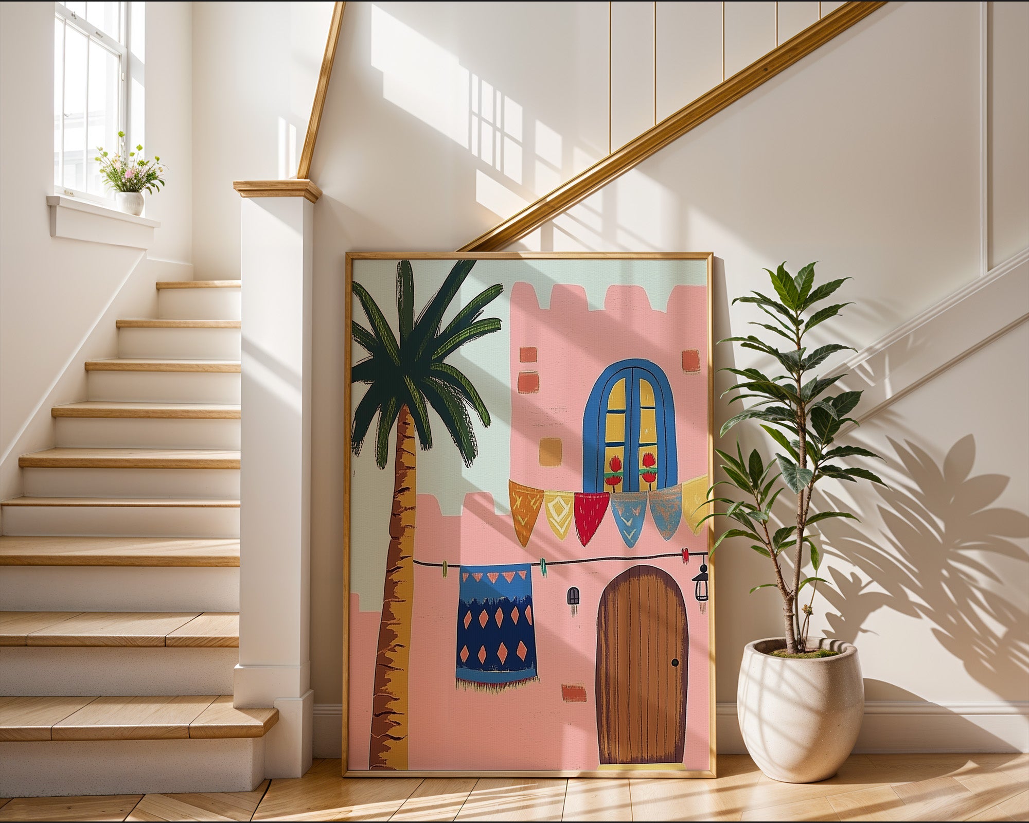 Sunlit Coastal House