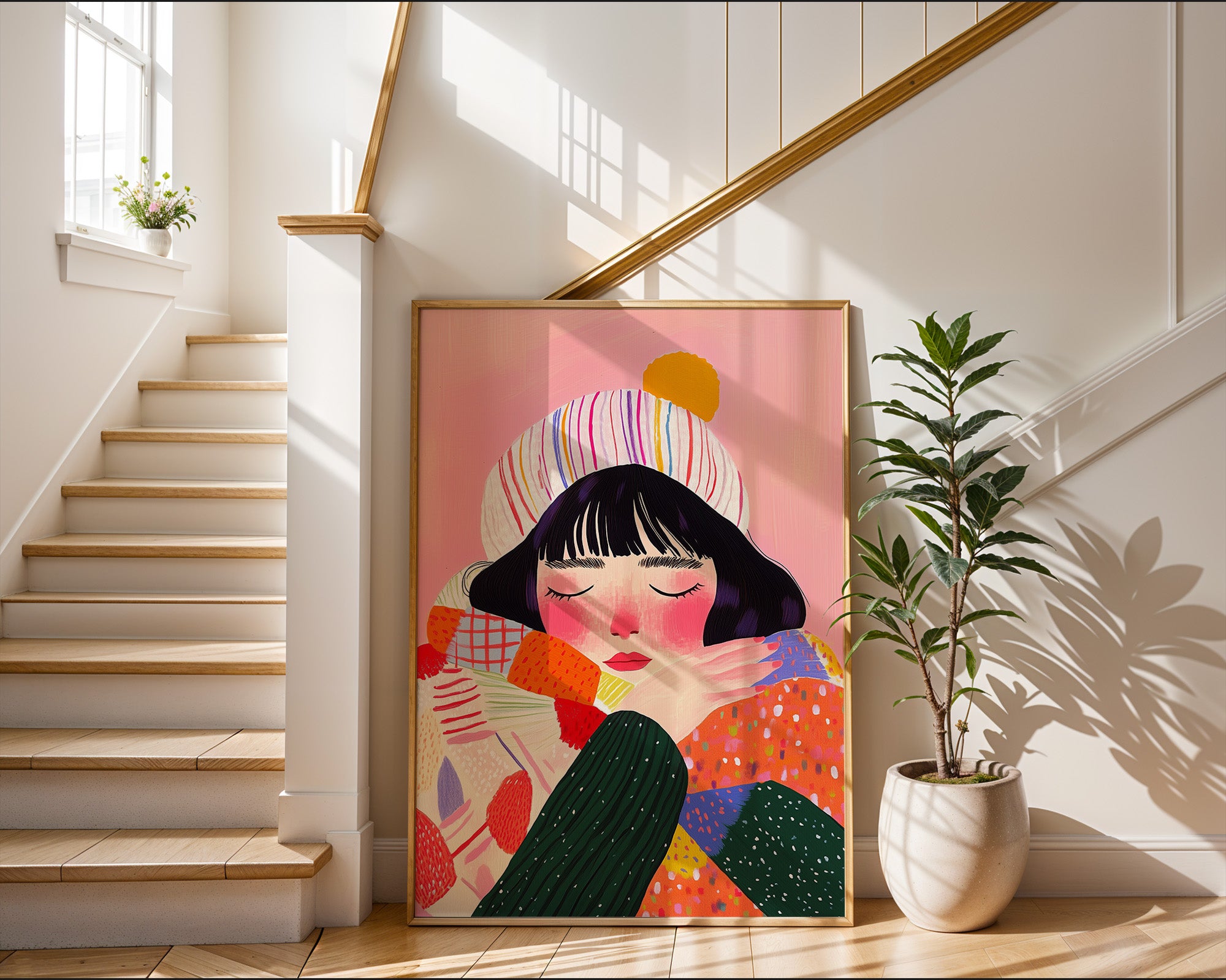 Warm Embrace In Soft Colors