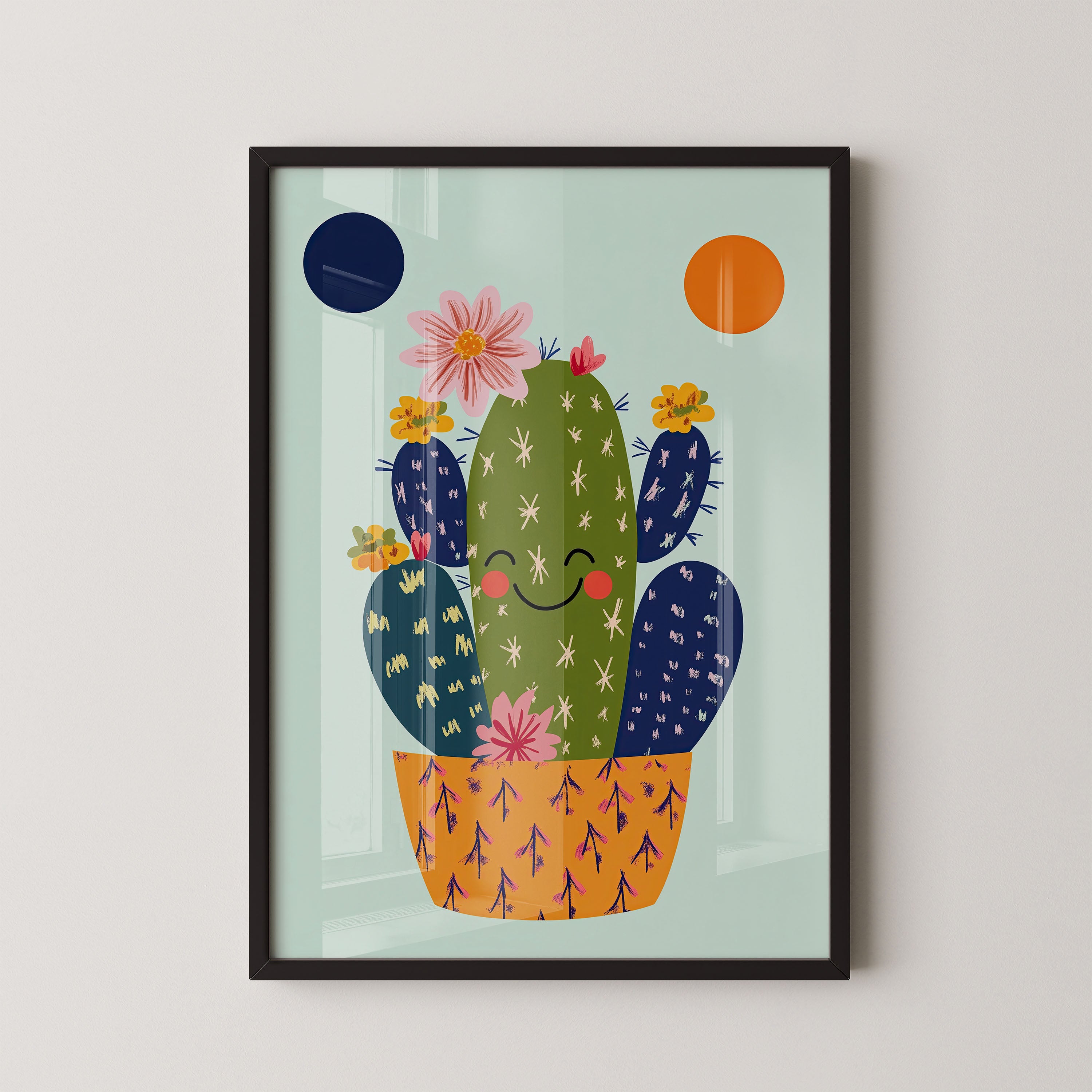 Sunny Cactus Smile