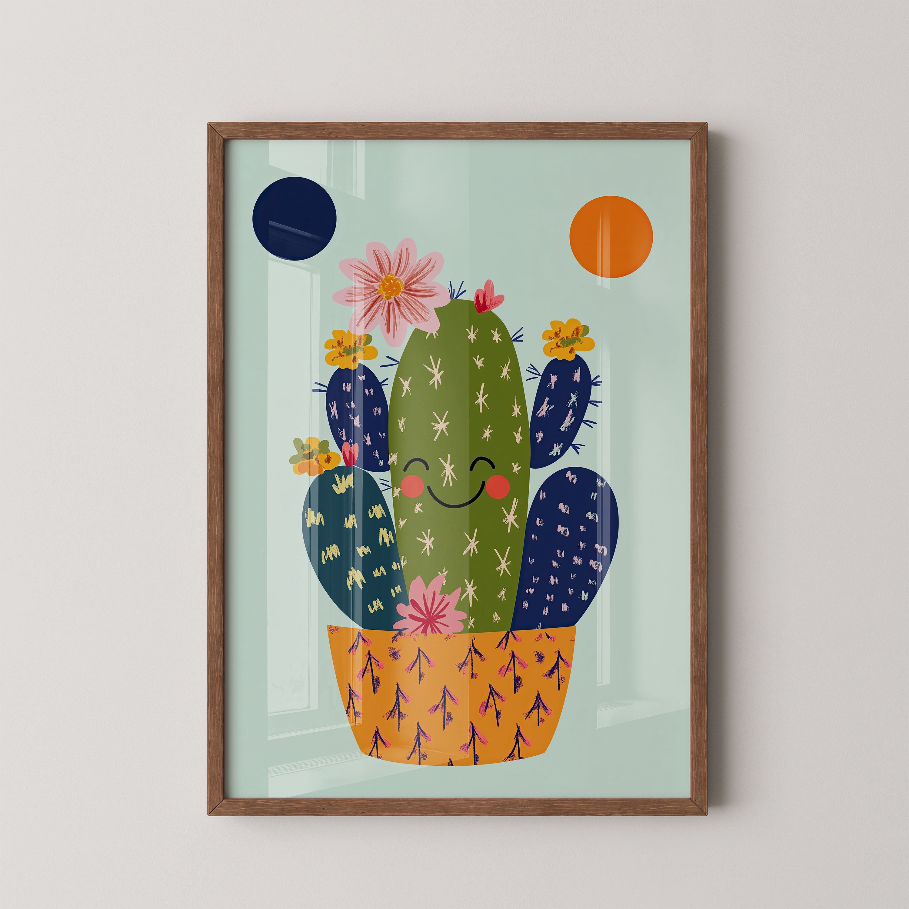 Sunny Cactus Smile