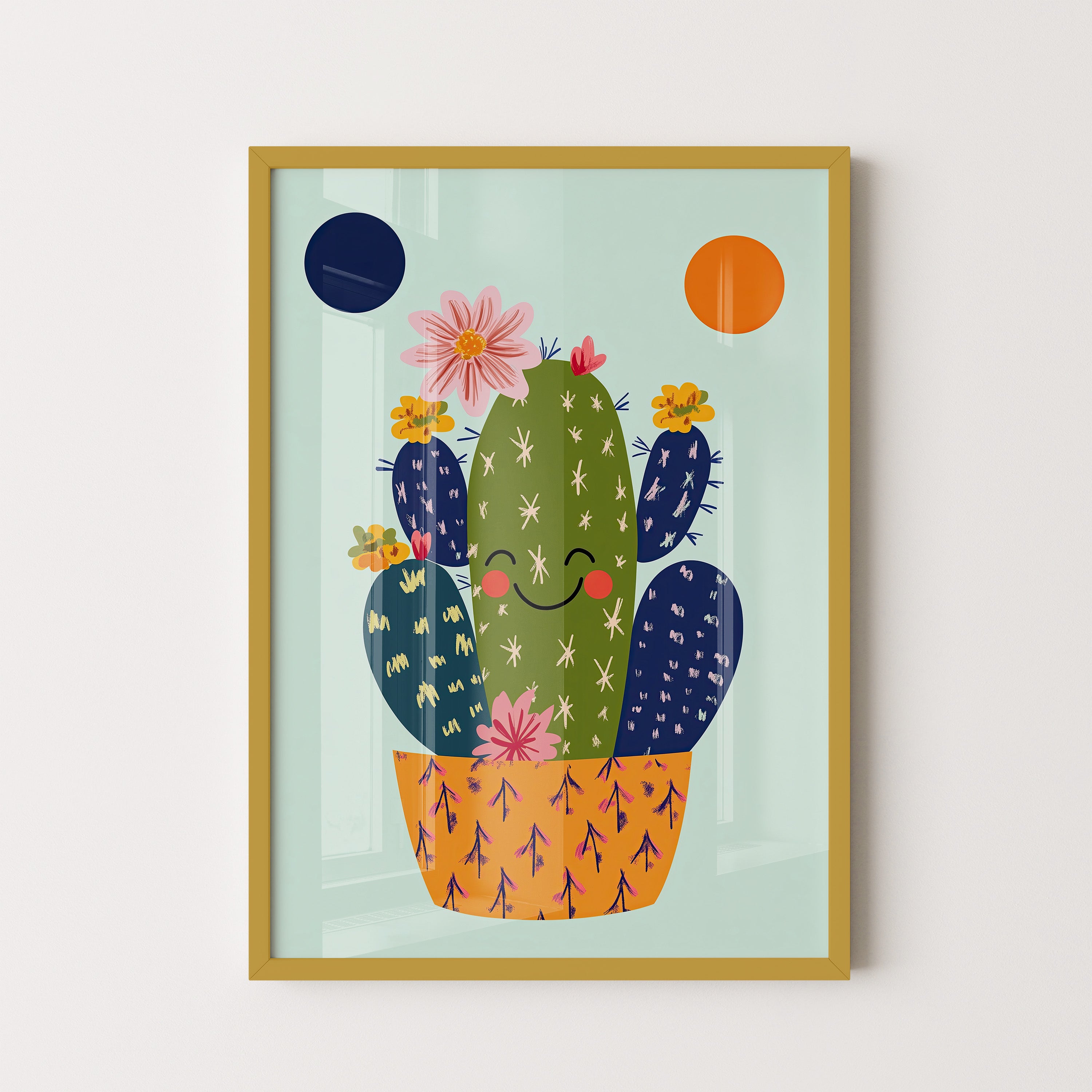 Sunny Cactus Smile