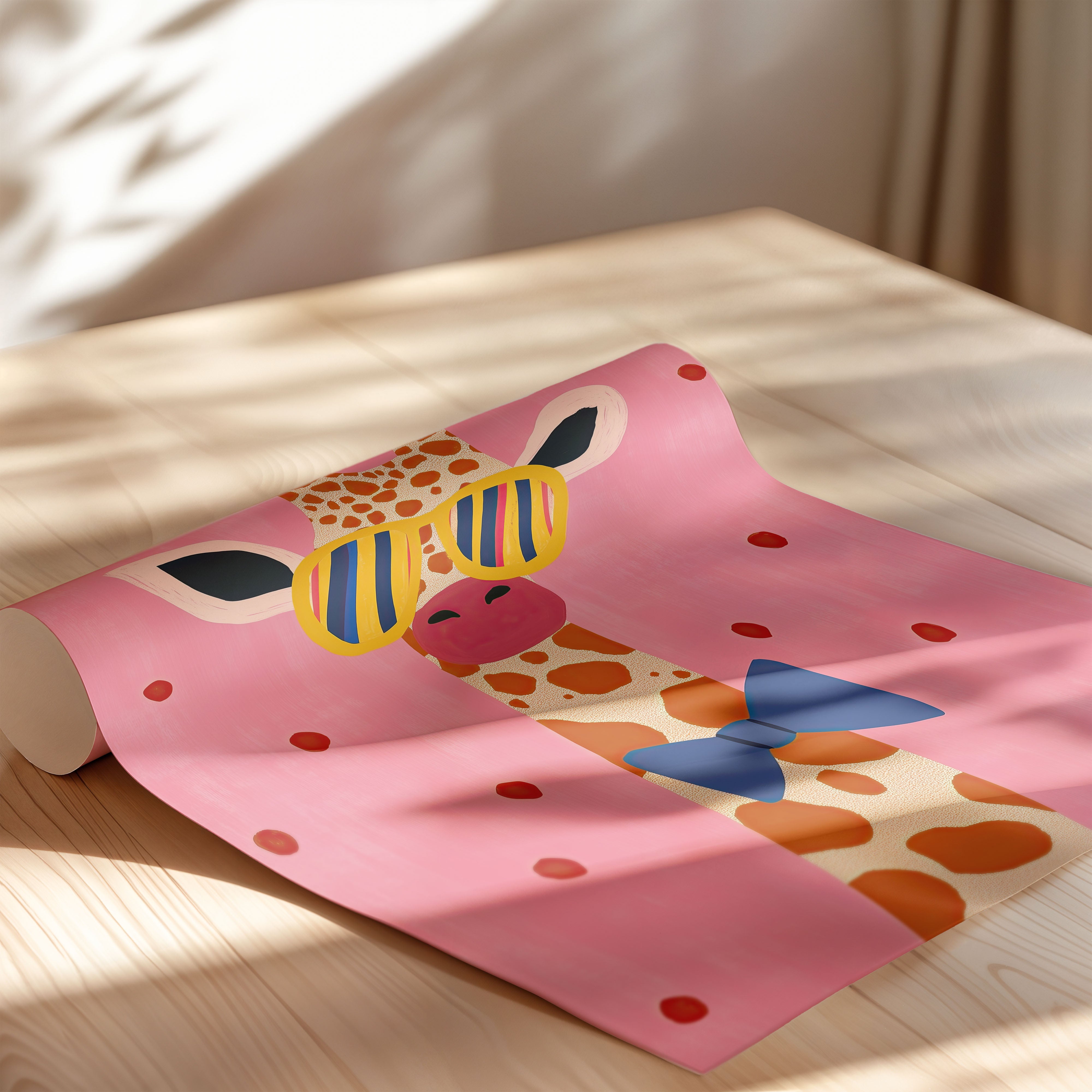 Rainbow Shades Giraffe