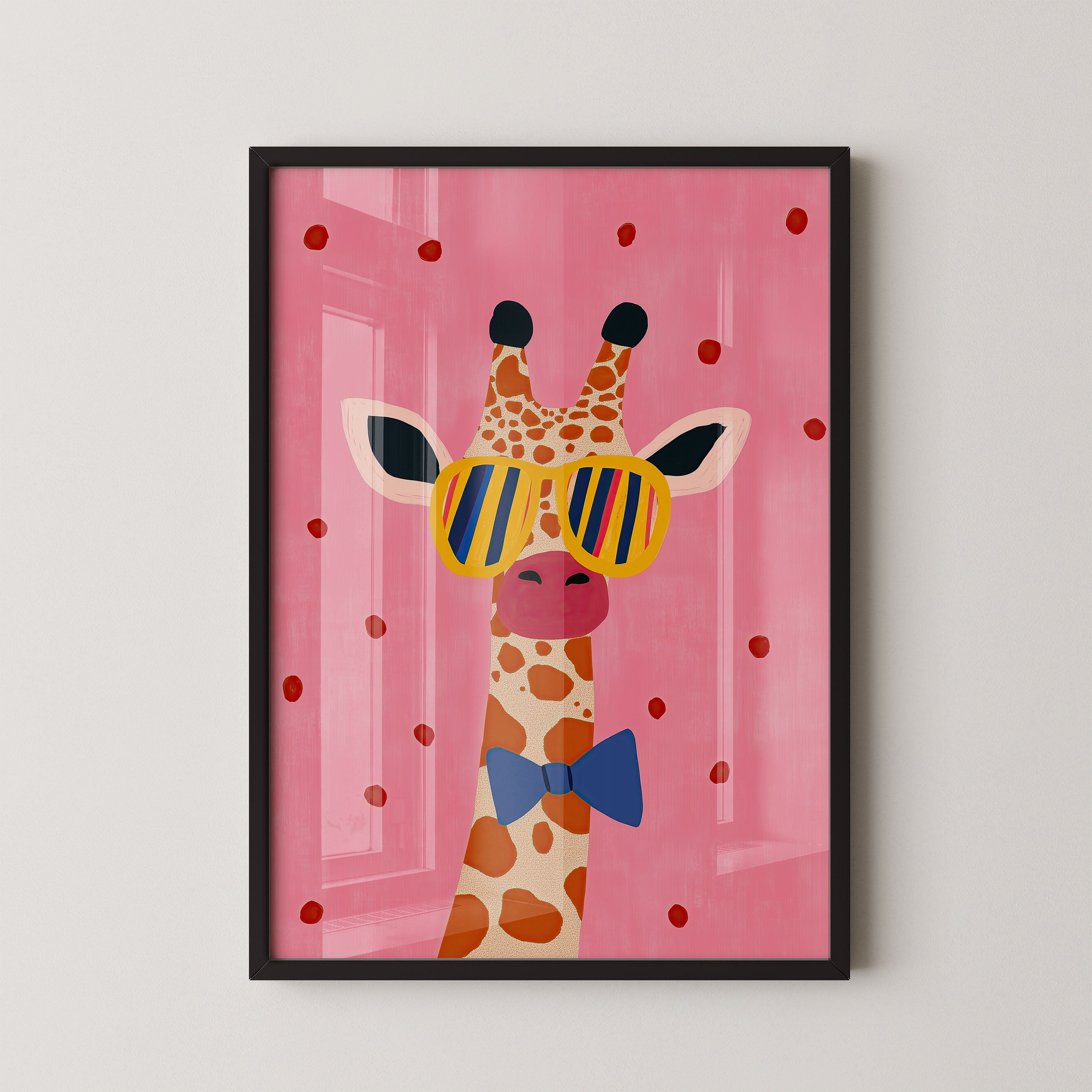 Rainbow Shades Giraffe