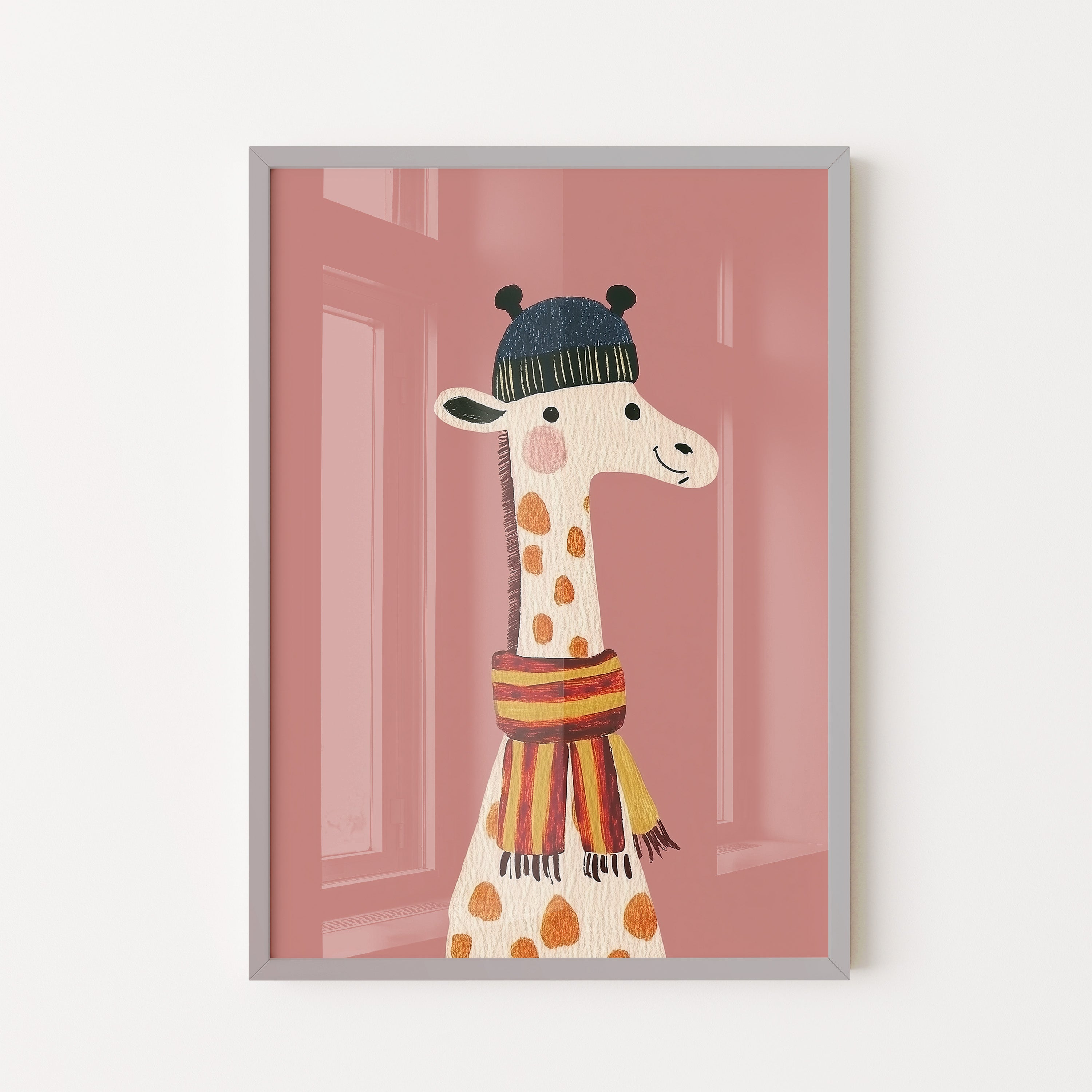 Cozy Giraffe Morning