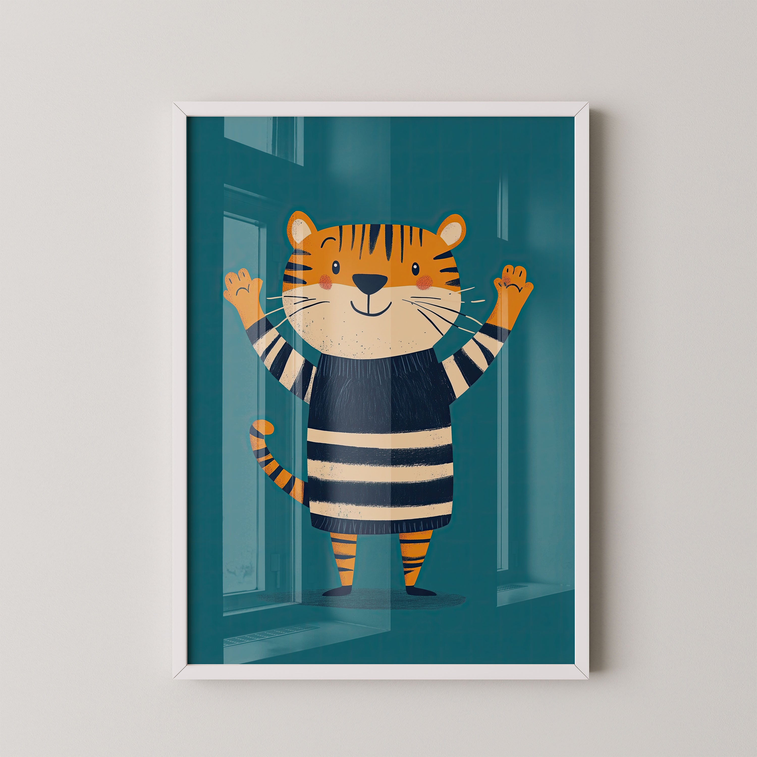 Happy Little Tiger