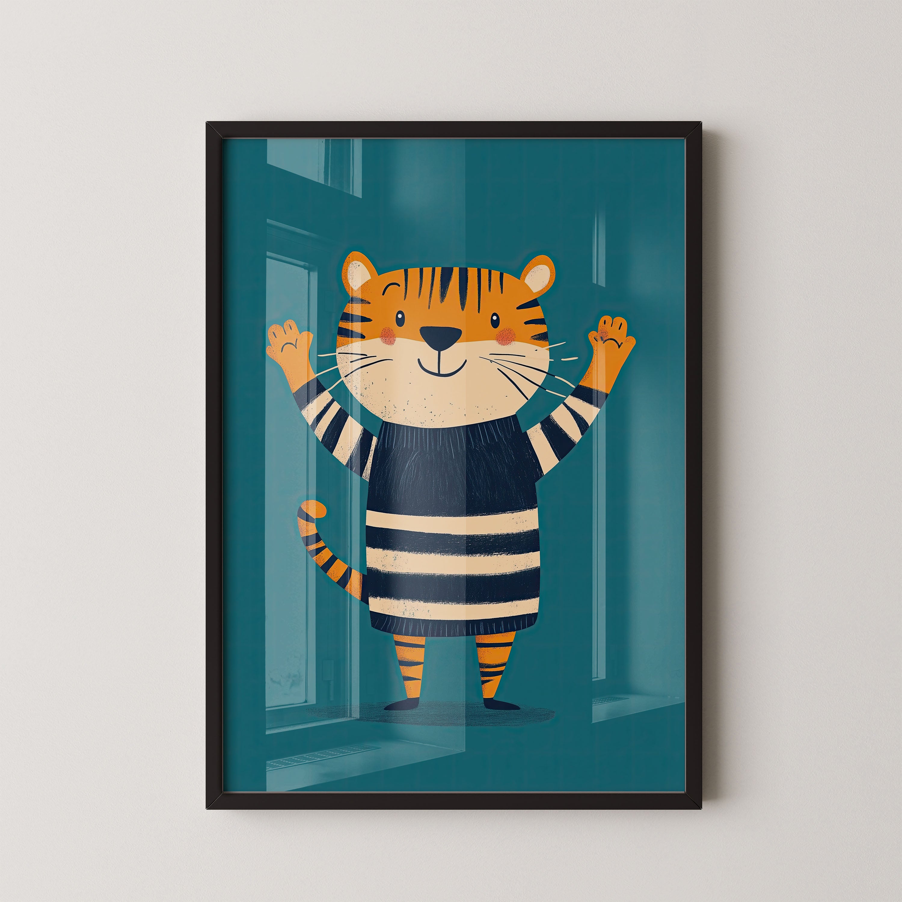 Happy Little Tiger