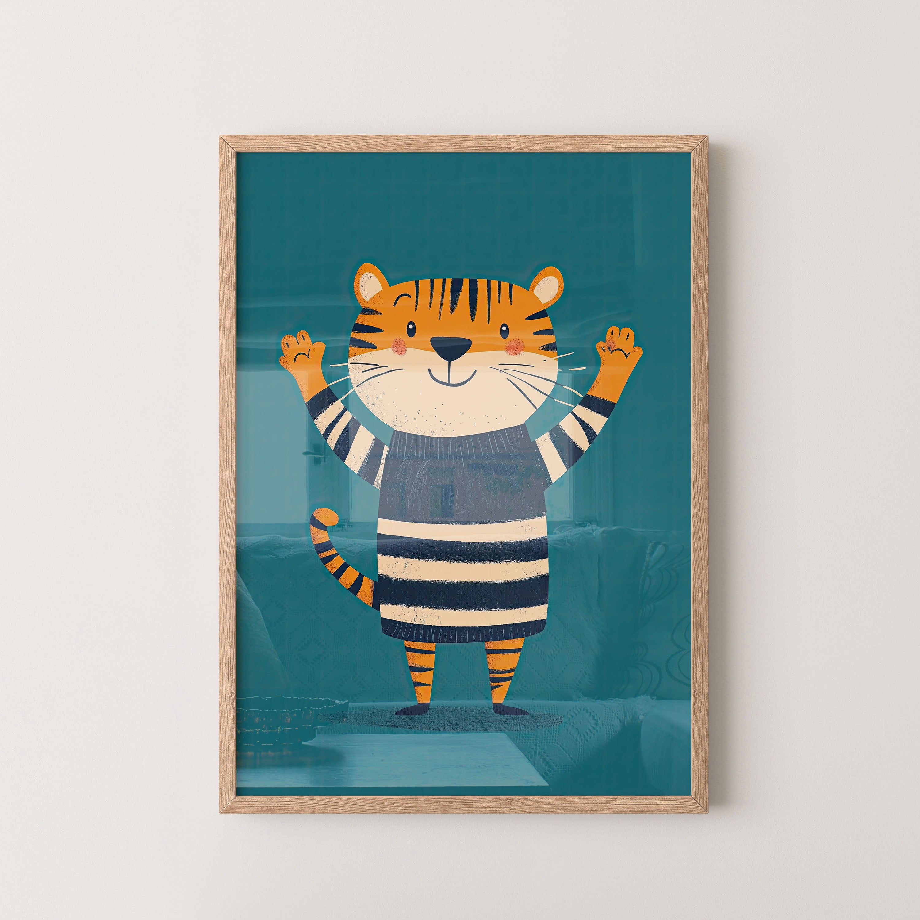 Happy Little Tiger