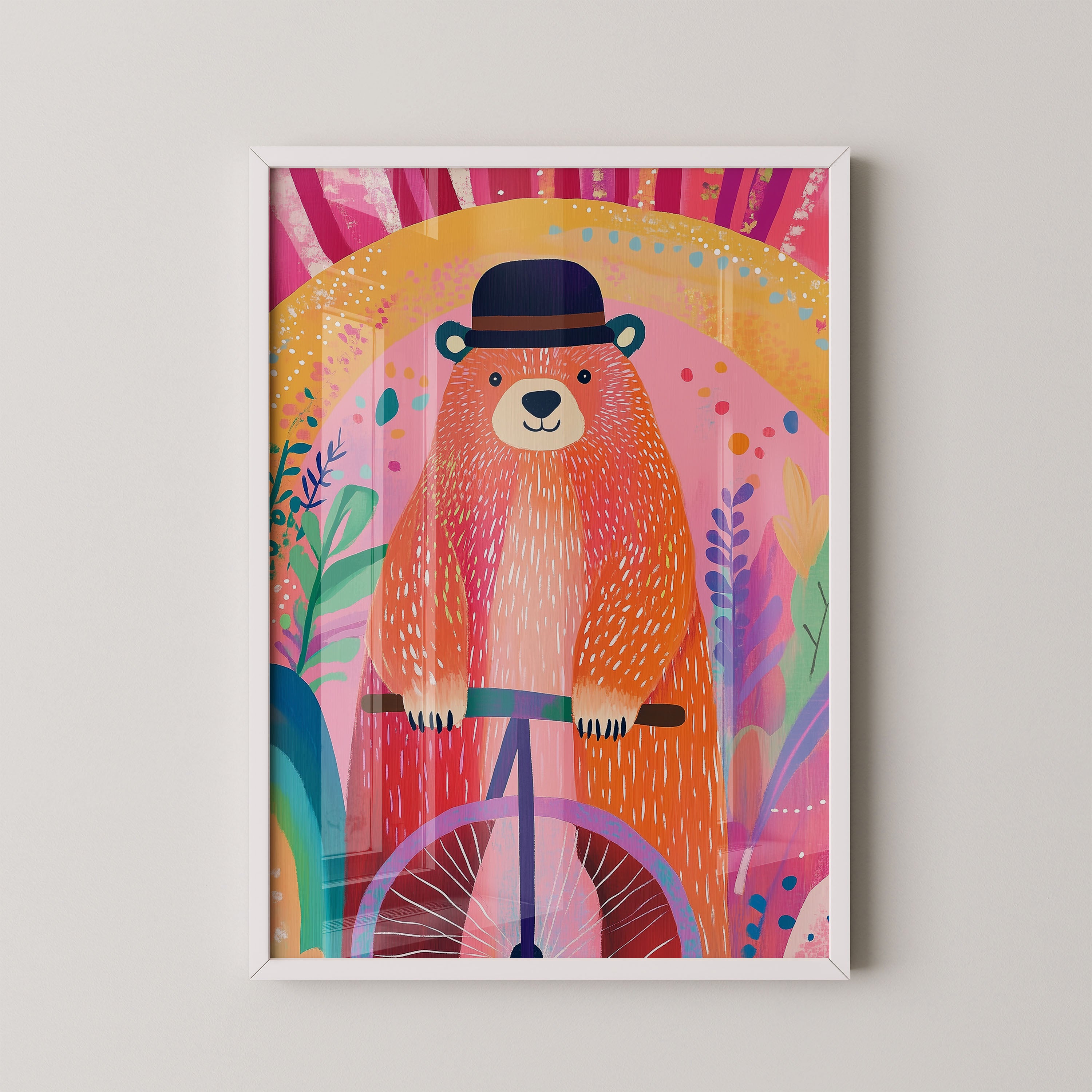 Bear On A Bicycle