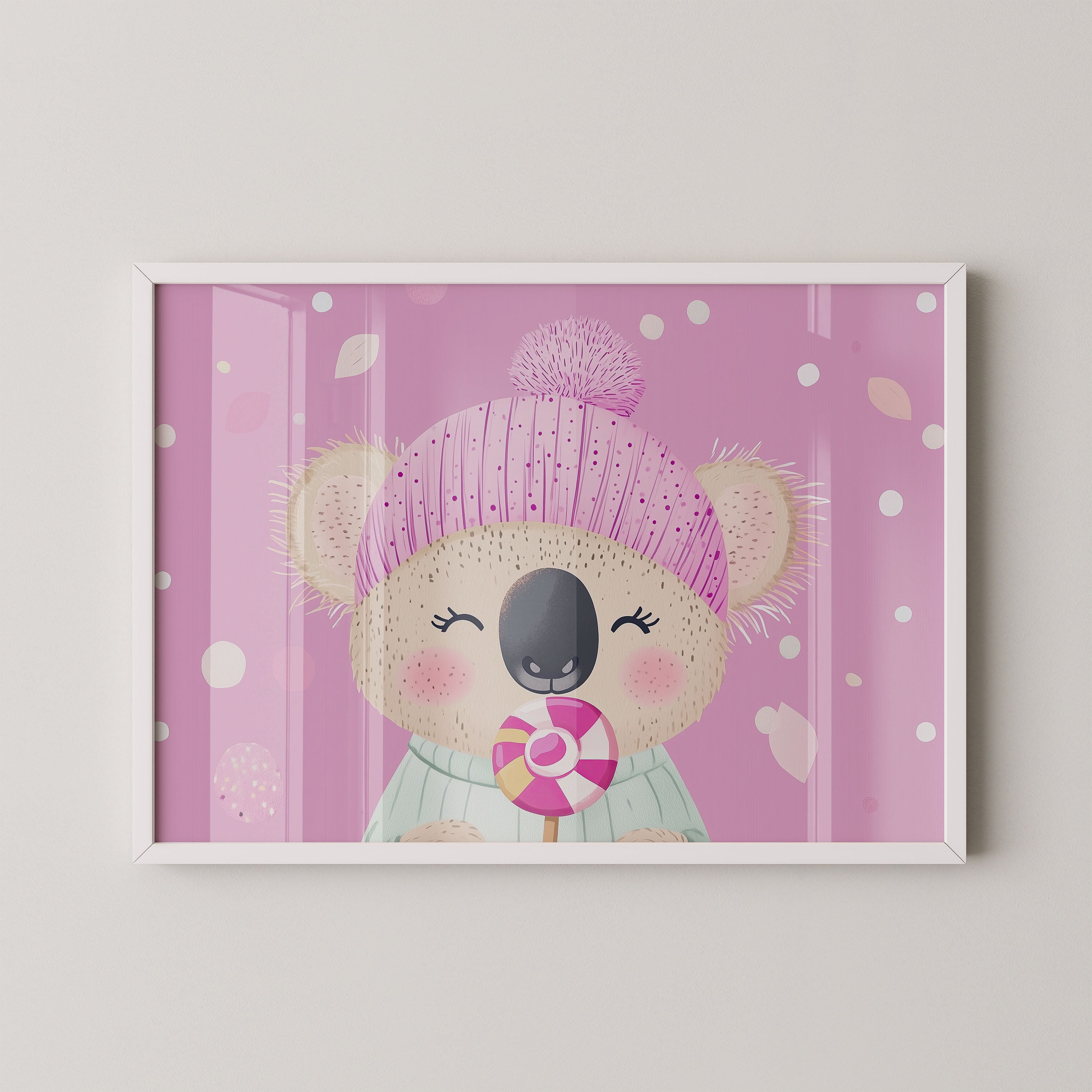 Koala With Candy Delight
