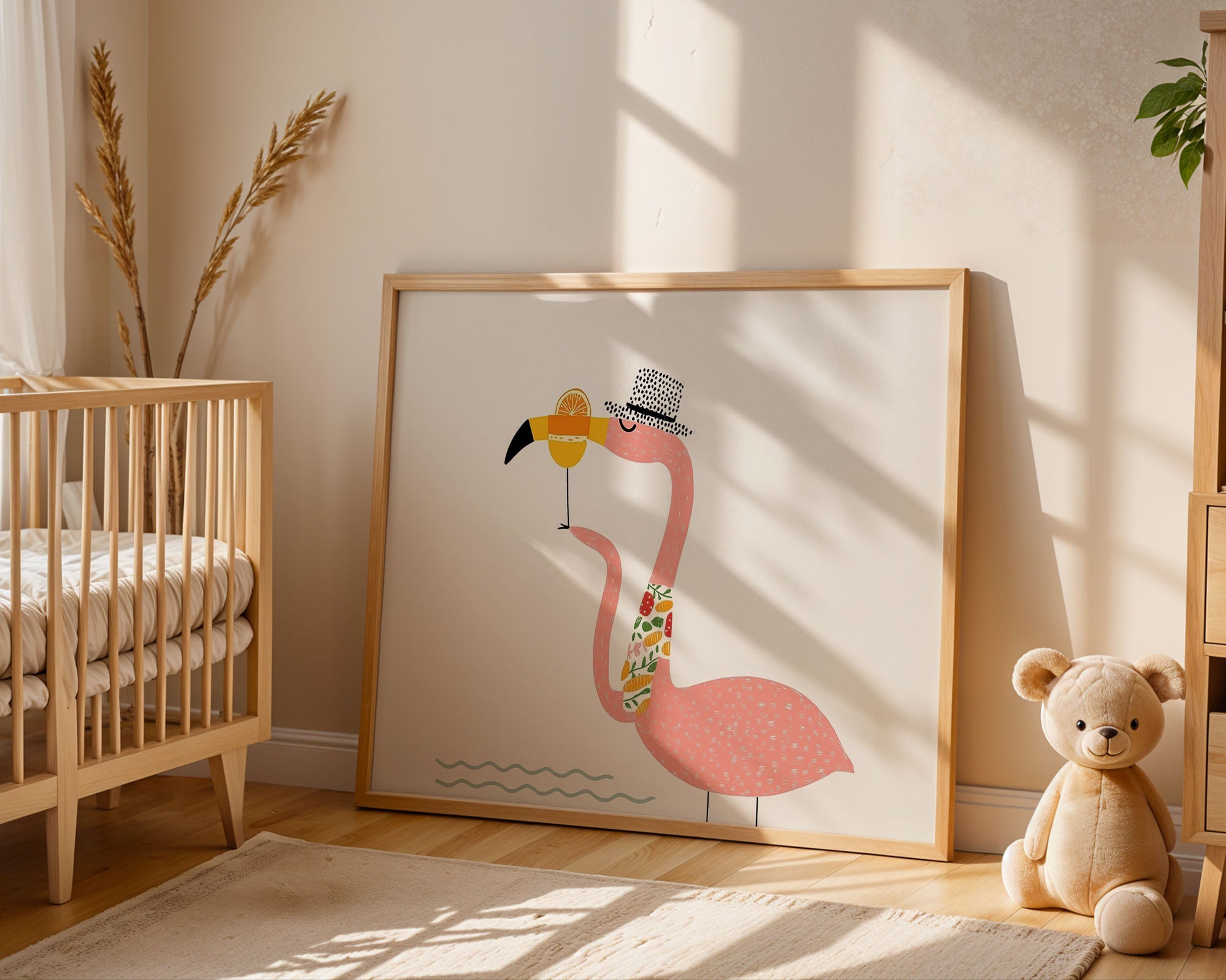 Tropical Flamingo Sip