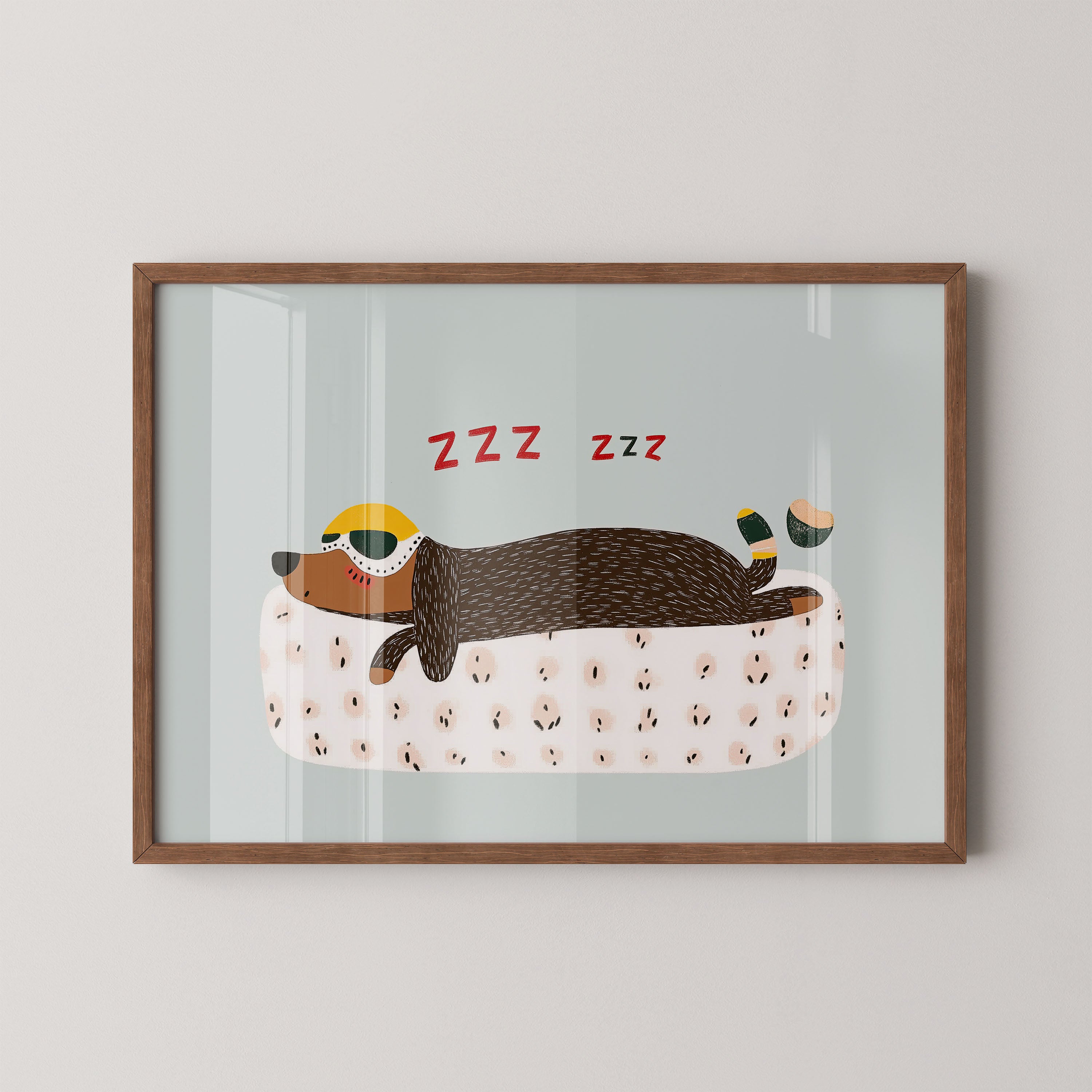 Dreaming Dachshund