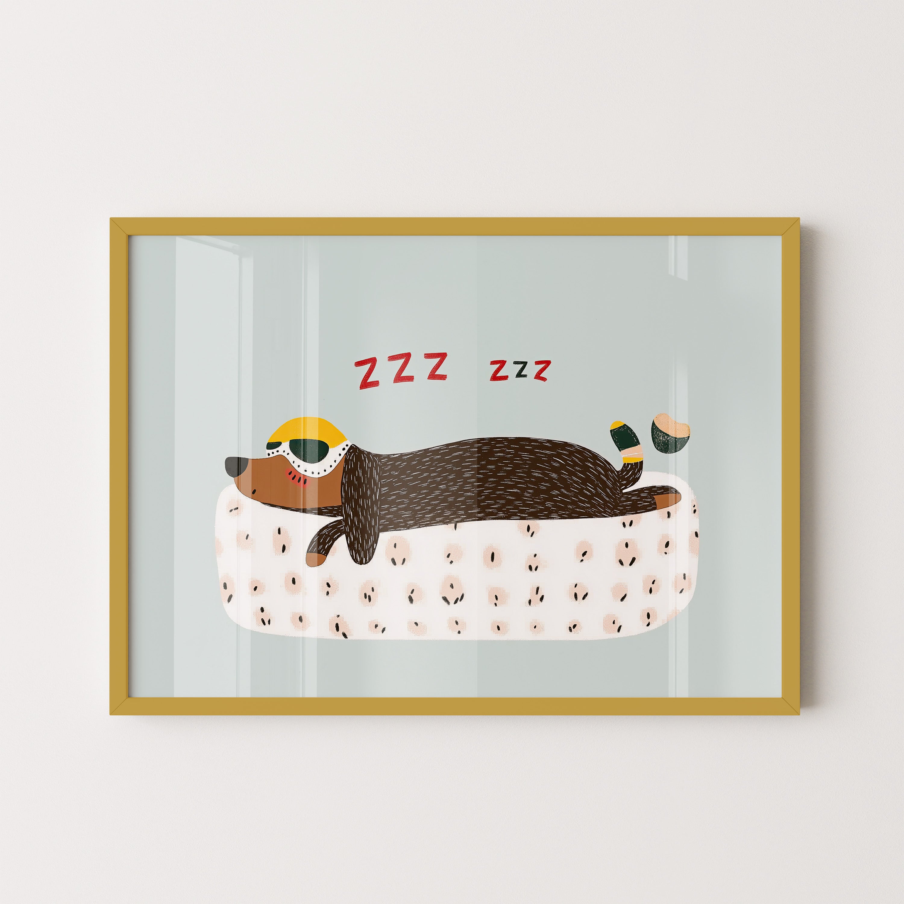 Dreaming Dachshund
