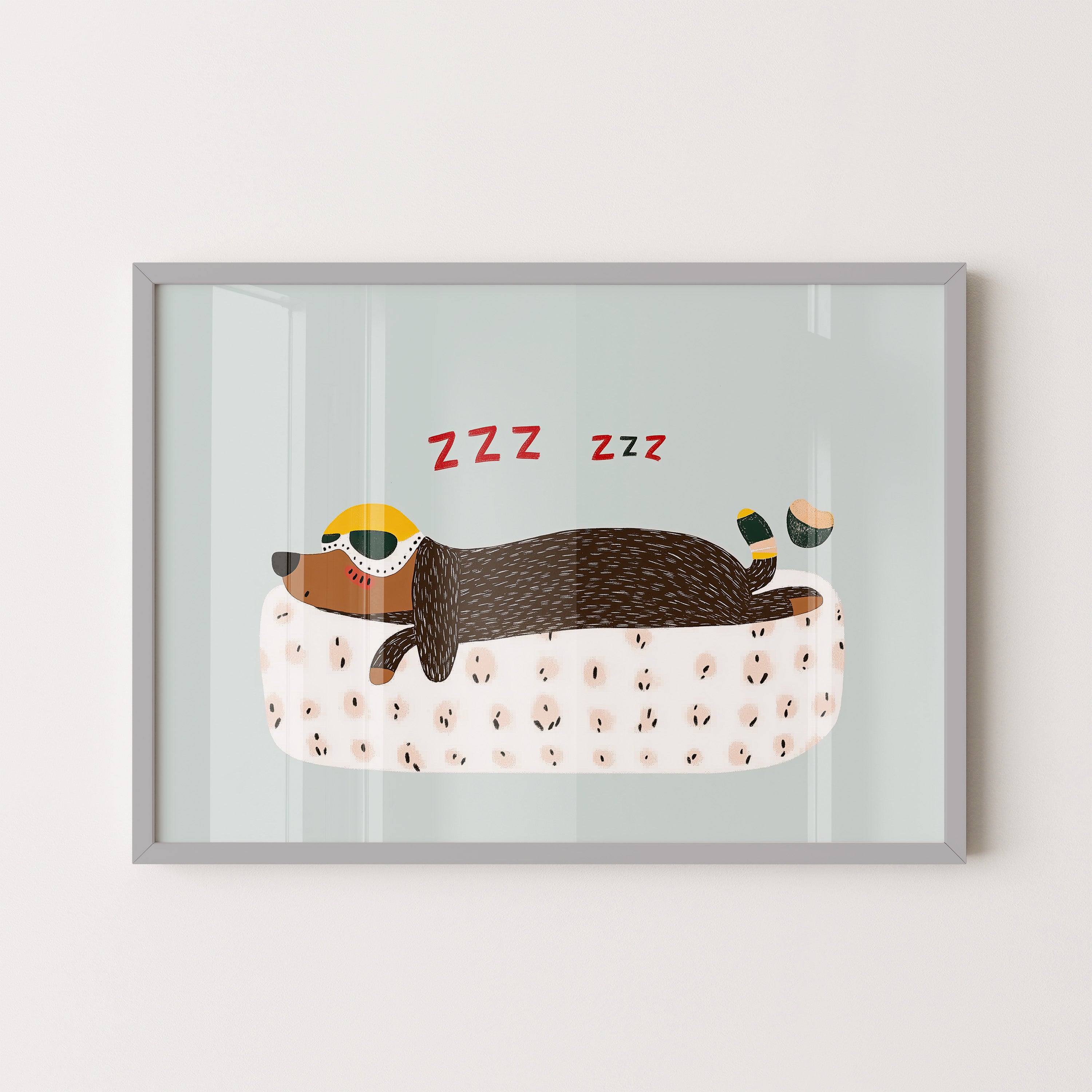 Dreaming Dachshund