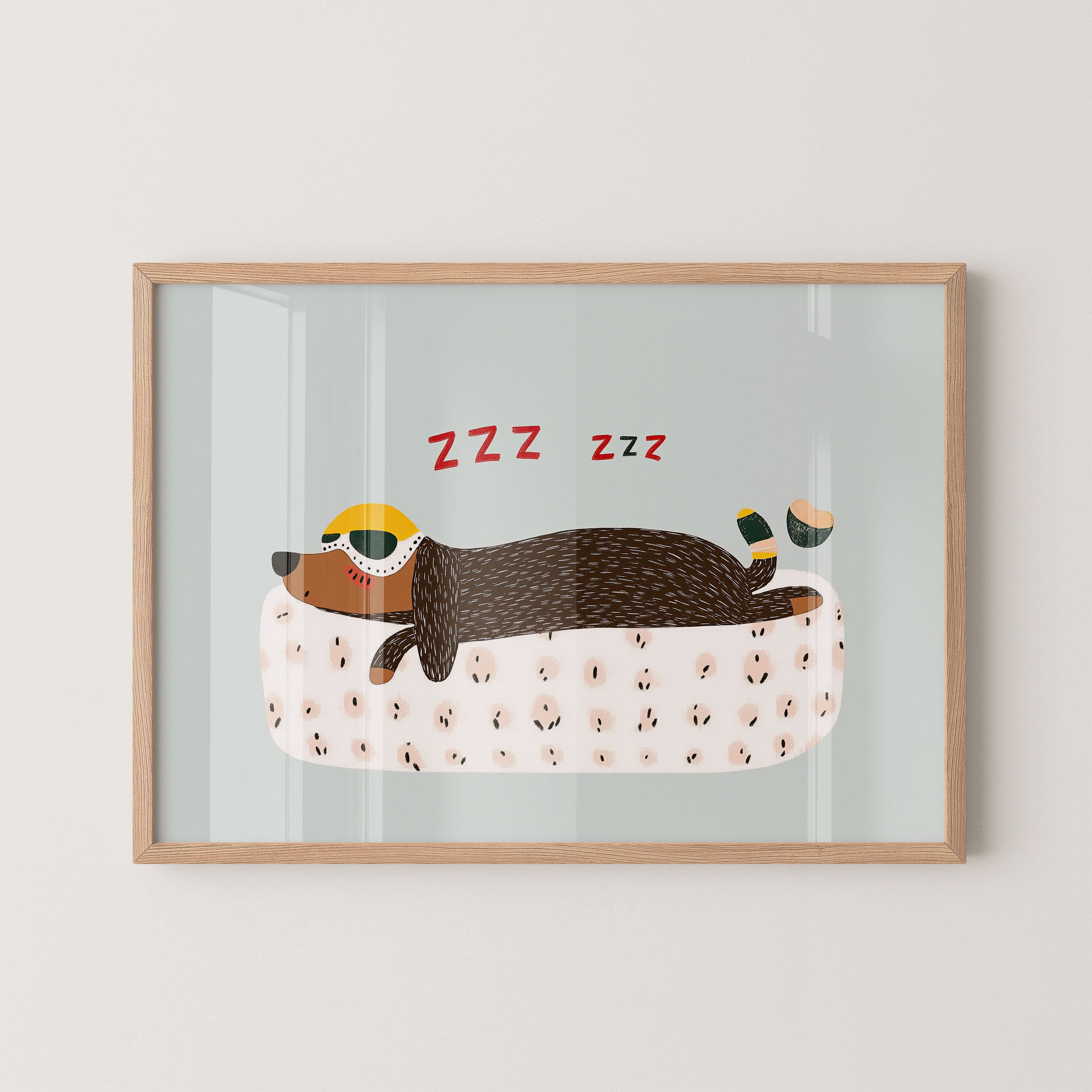 Dreaming Dachshund