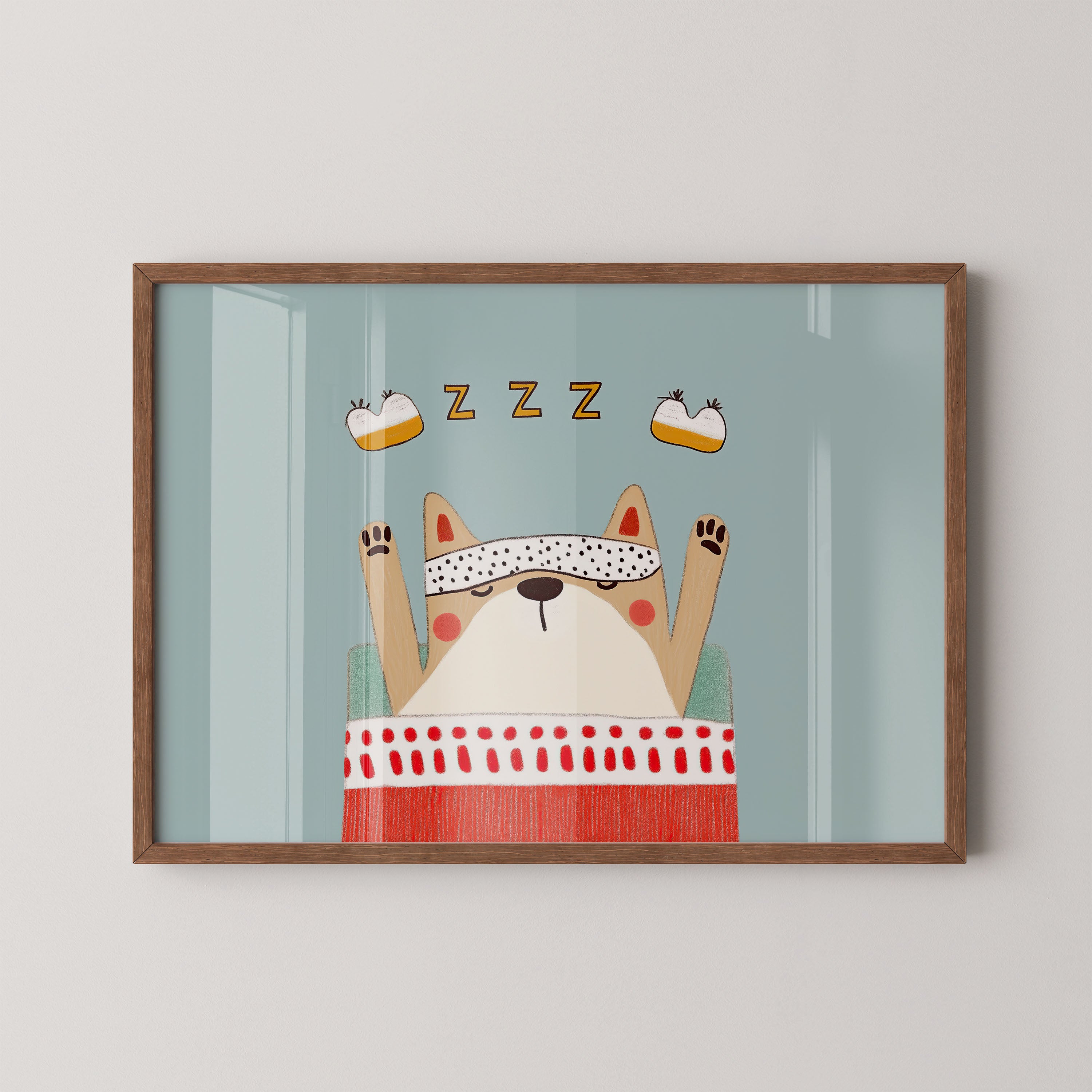 Sleepy Pup Dreaming