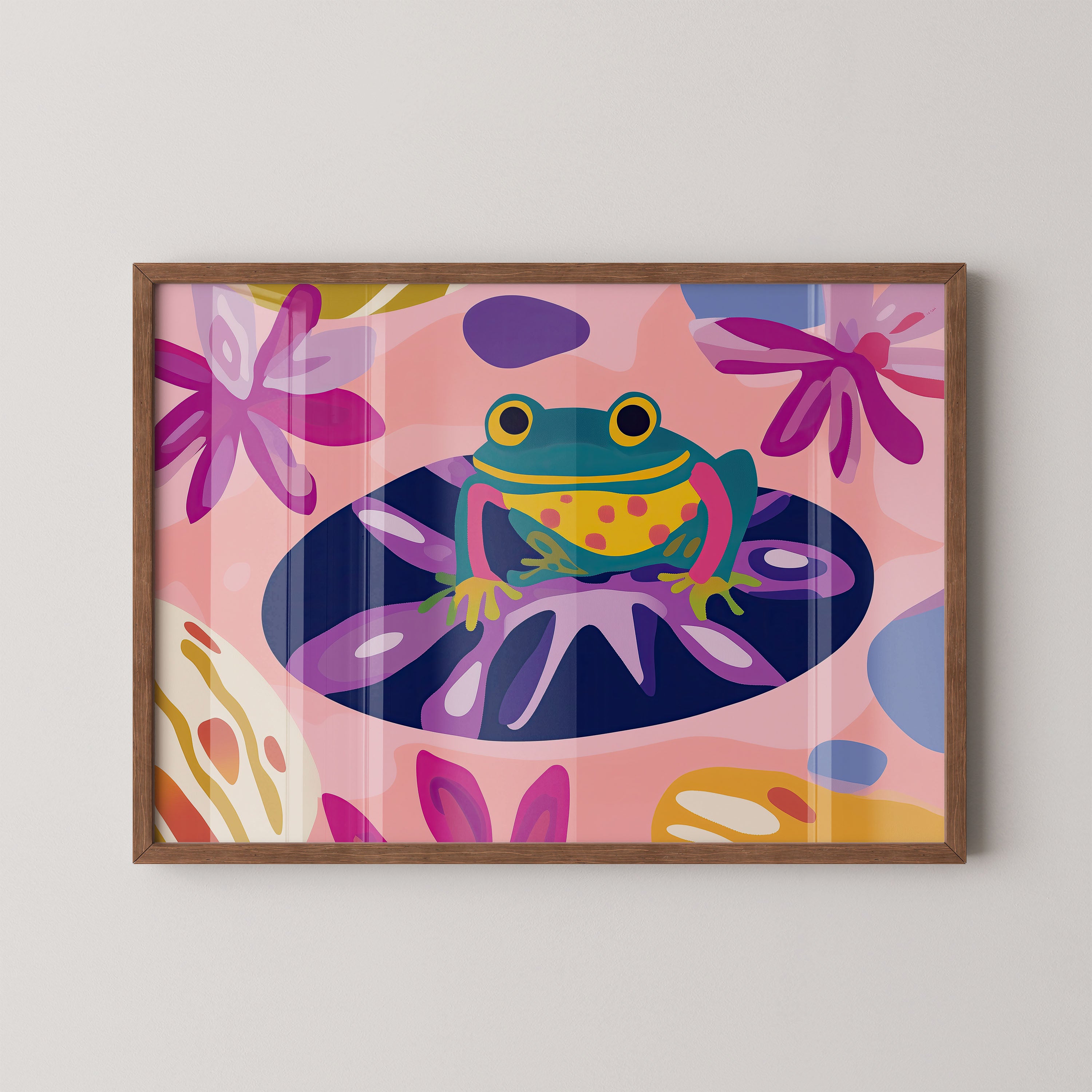 Tropical Frog Bloom