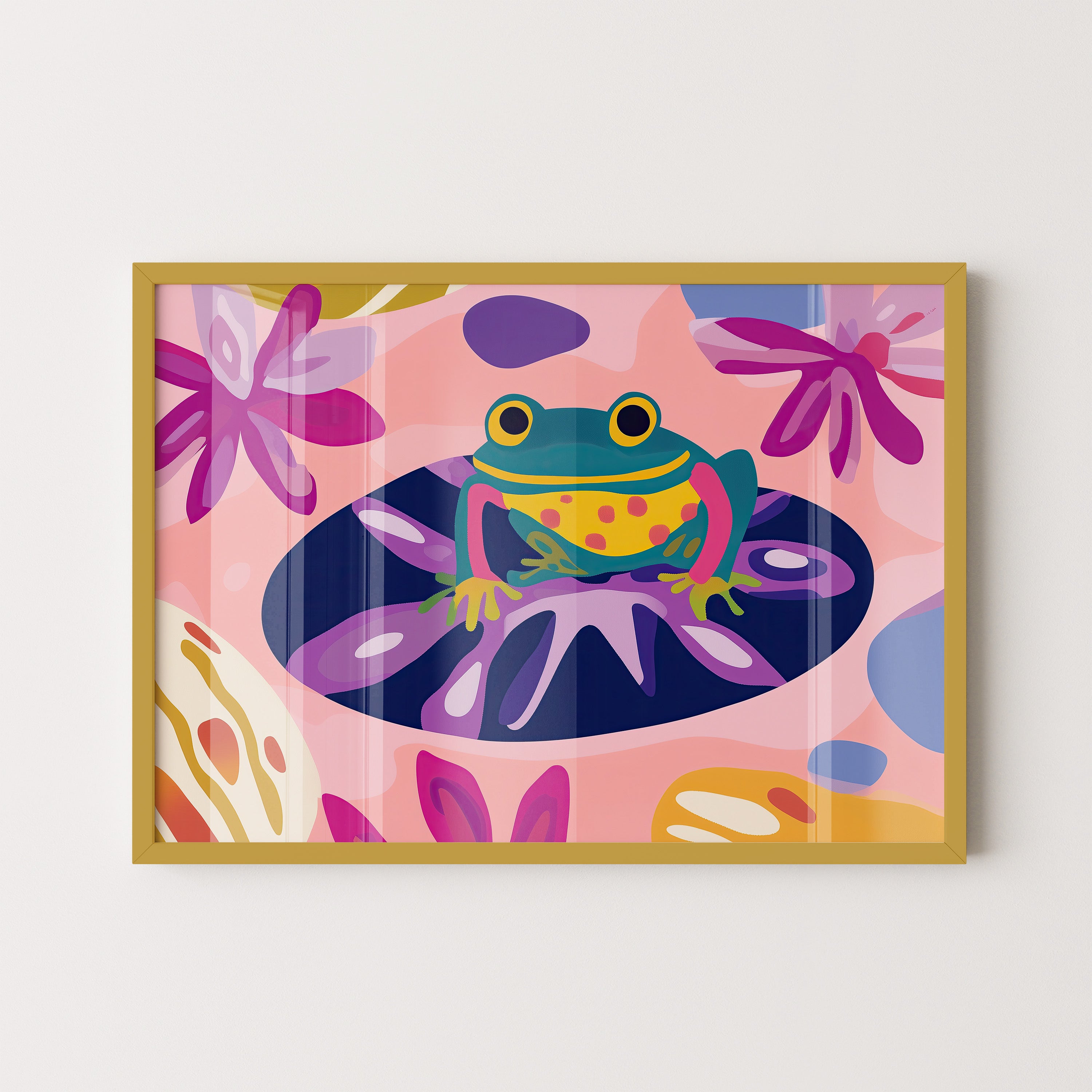 Tropical Frog Bloom