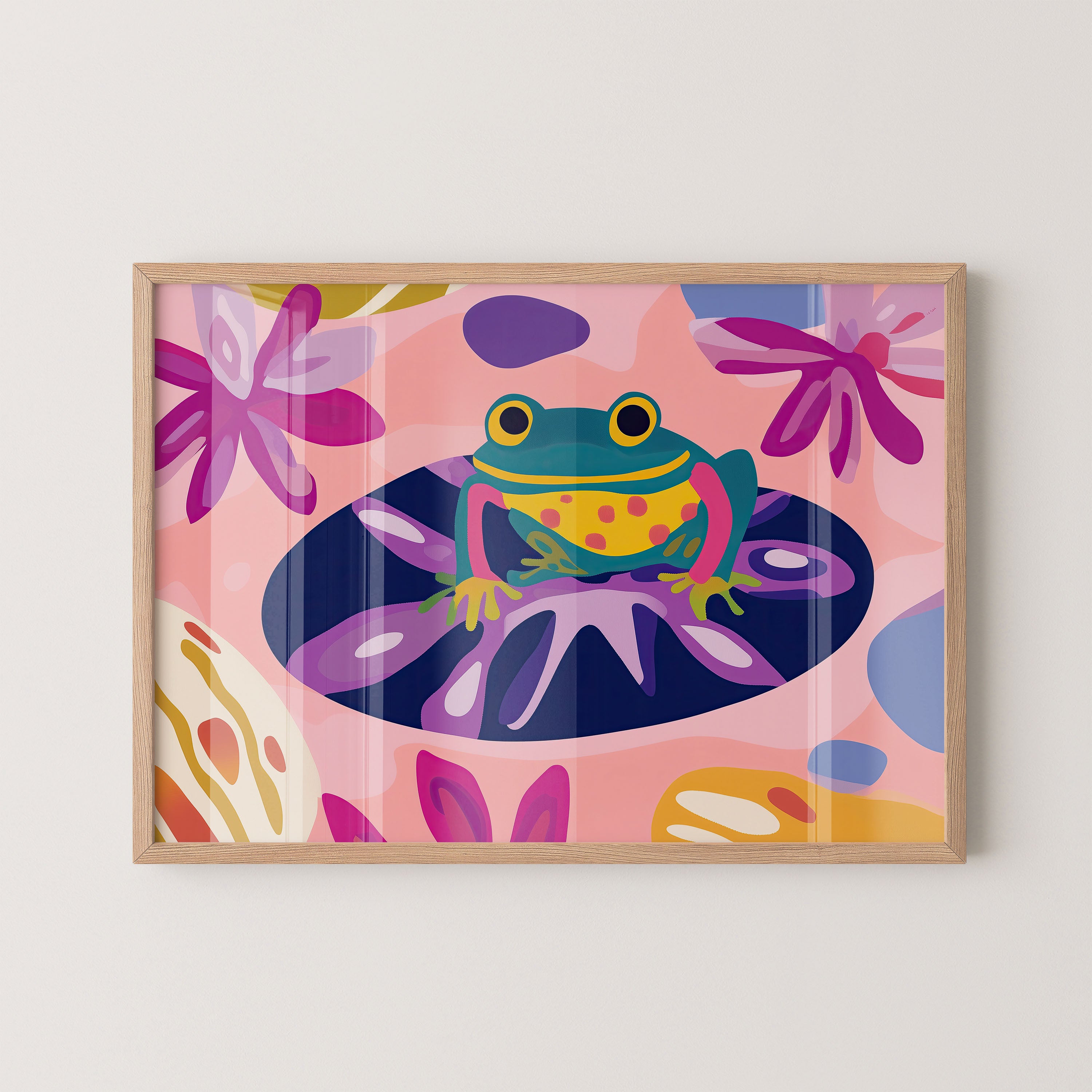 Tropical Frog Bloom