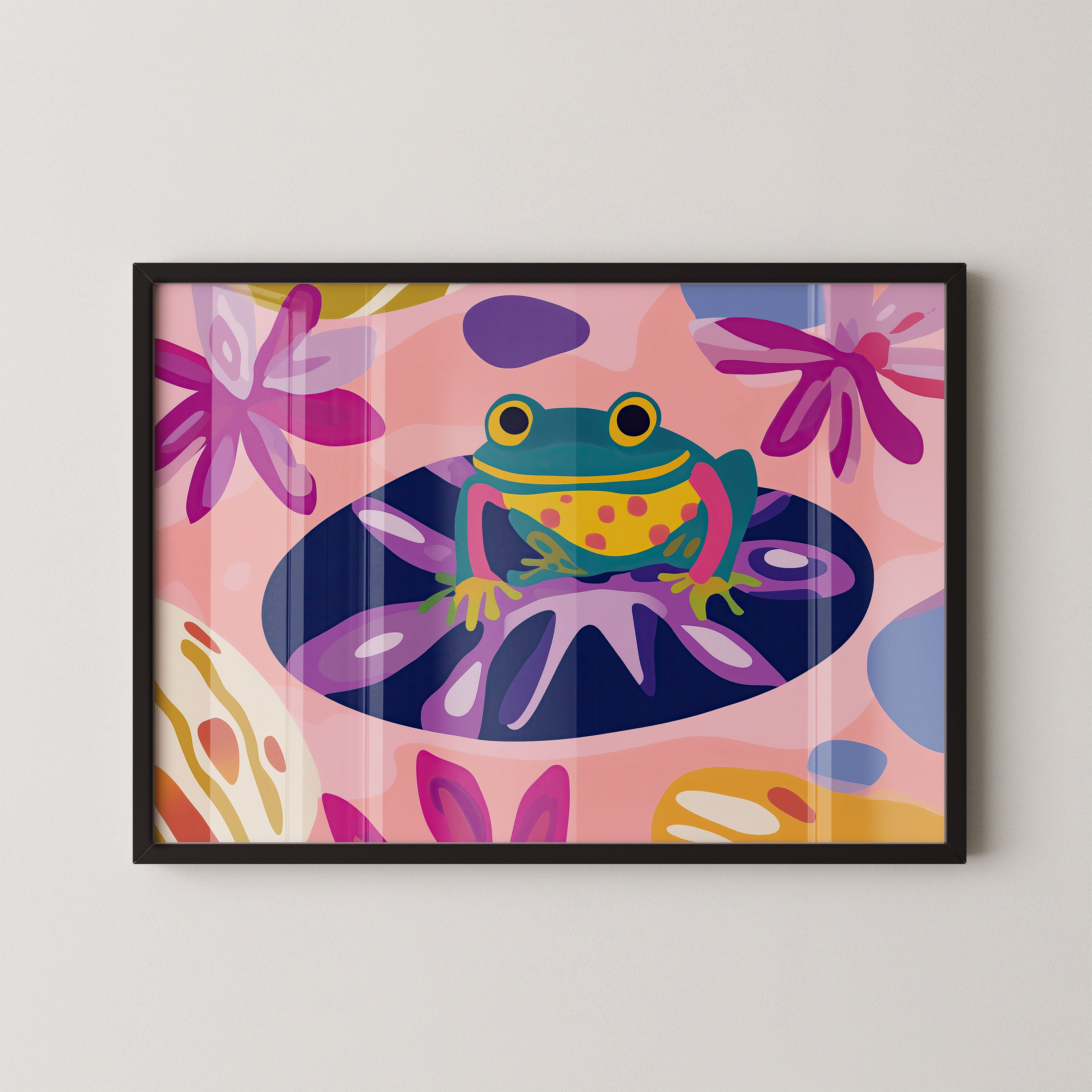 Tropical Frog Bloom