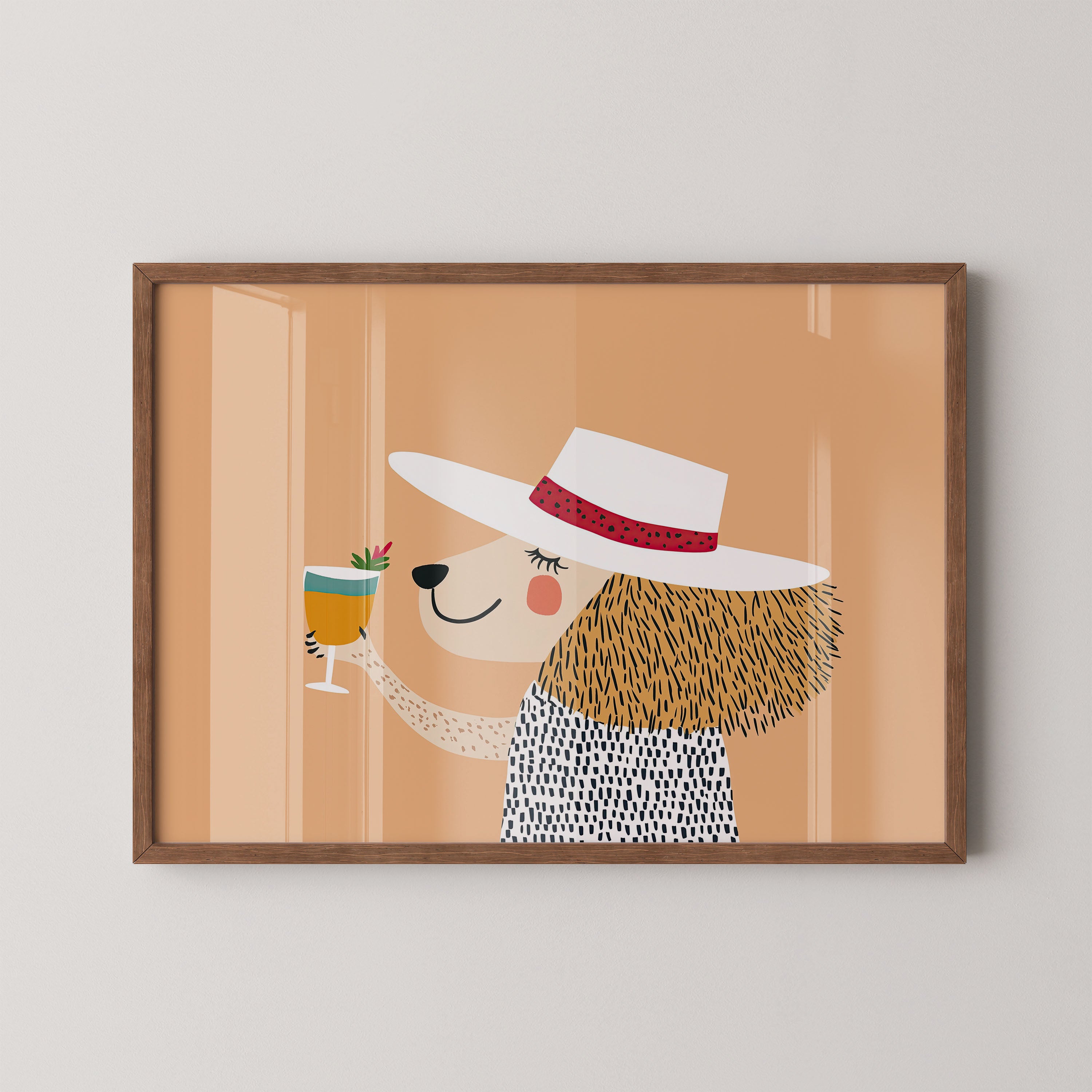 Summer Sip Hedgehog