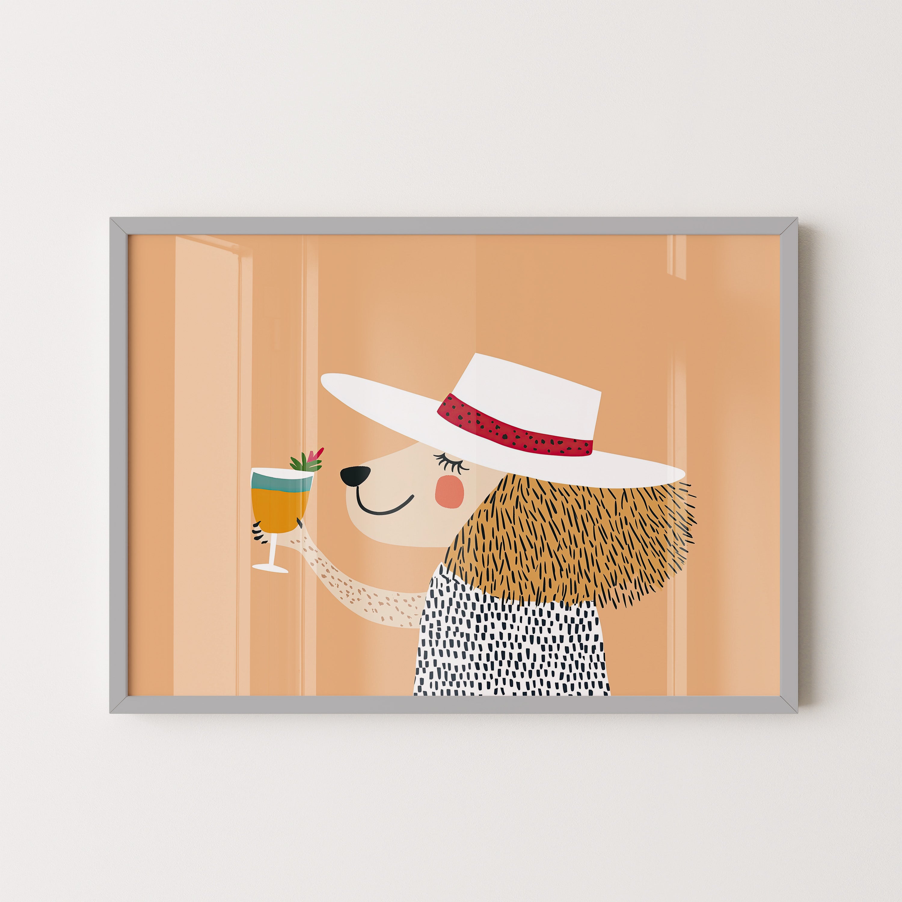 Summer Sip Hedgehog