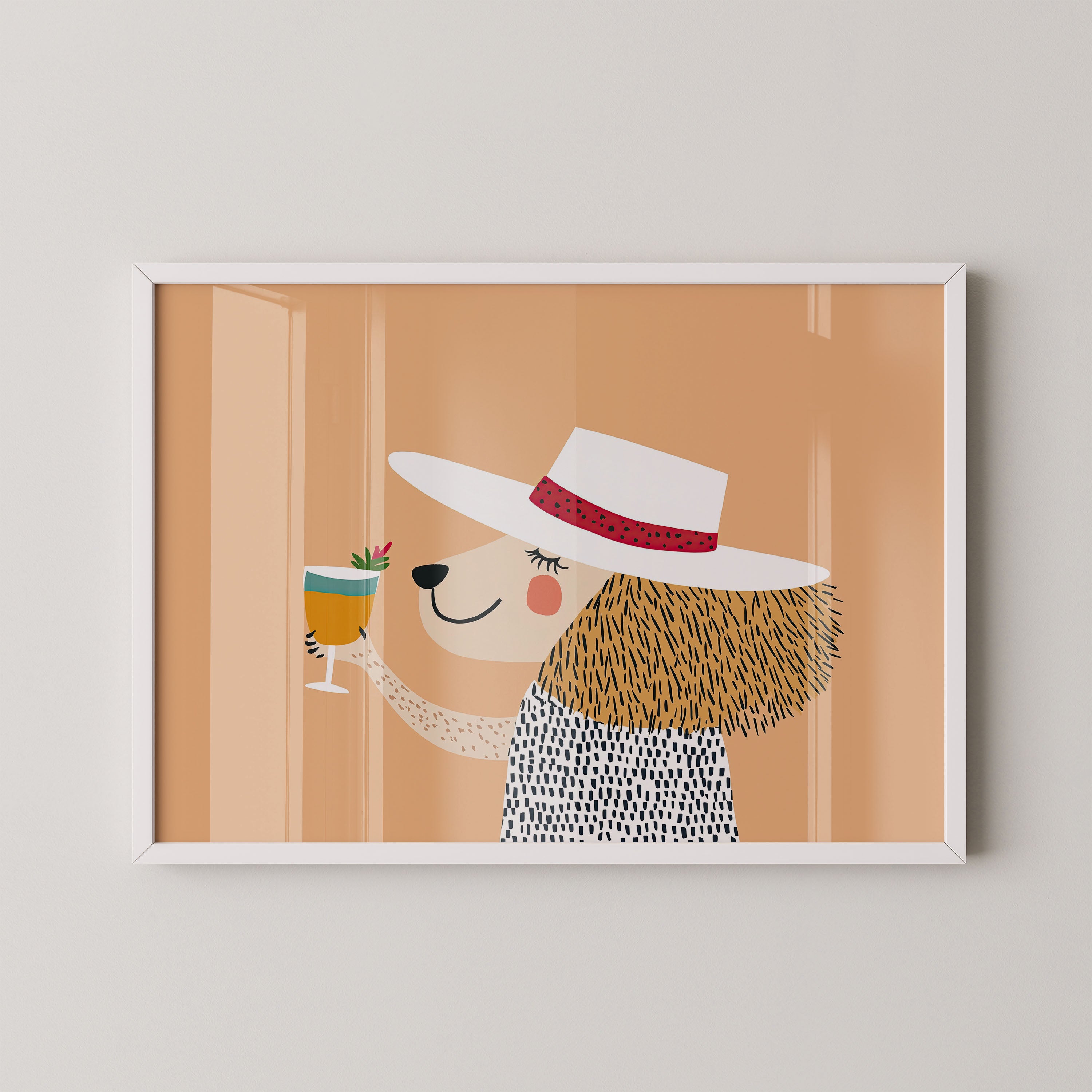 Summer Sip Hedgehog