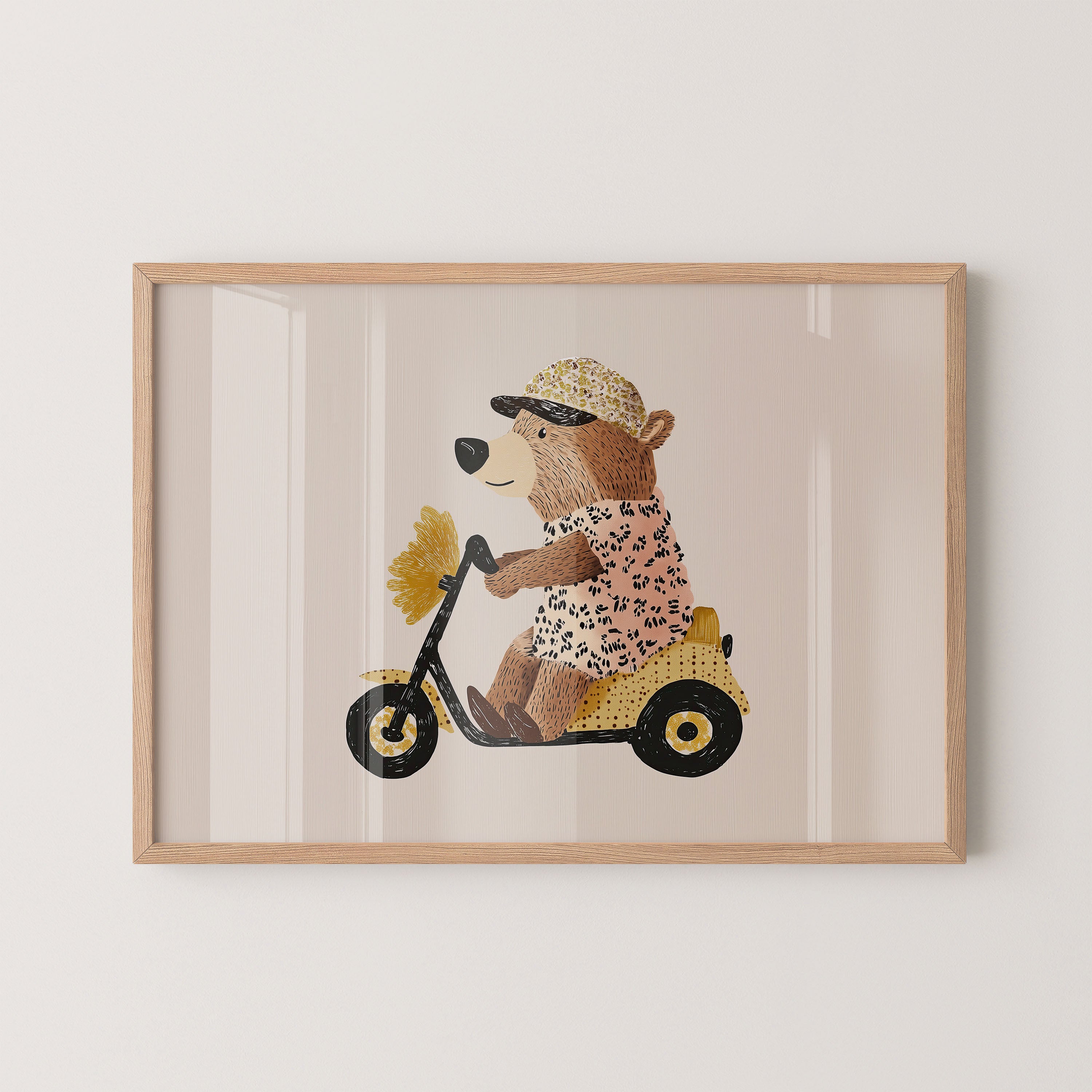 Sunny Scooter Bear