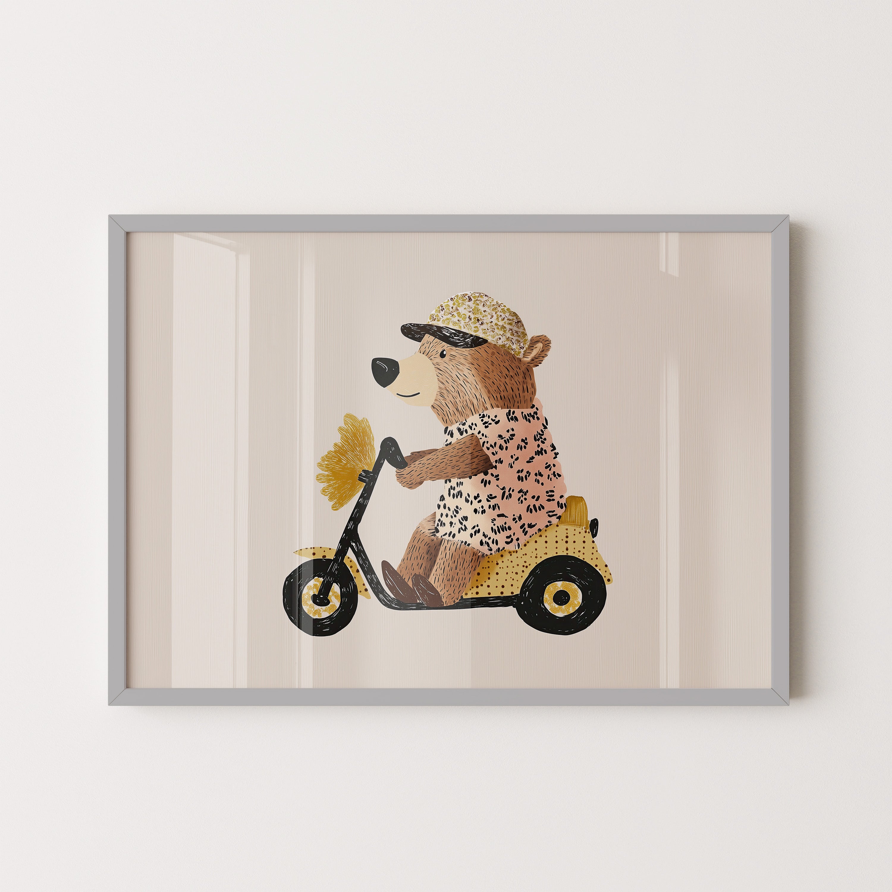 Sunny Scooter Bear