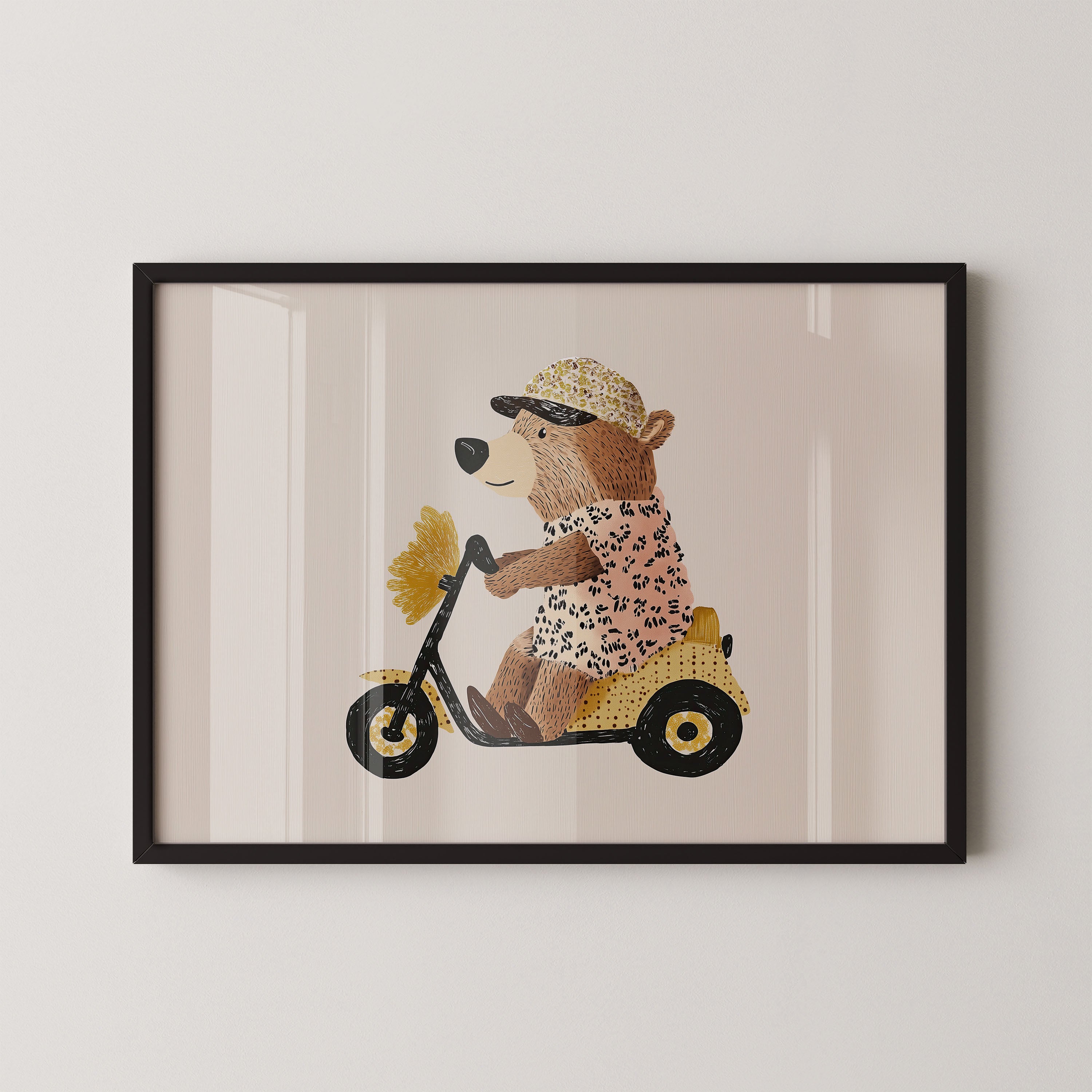 Sunny Scooter Bear