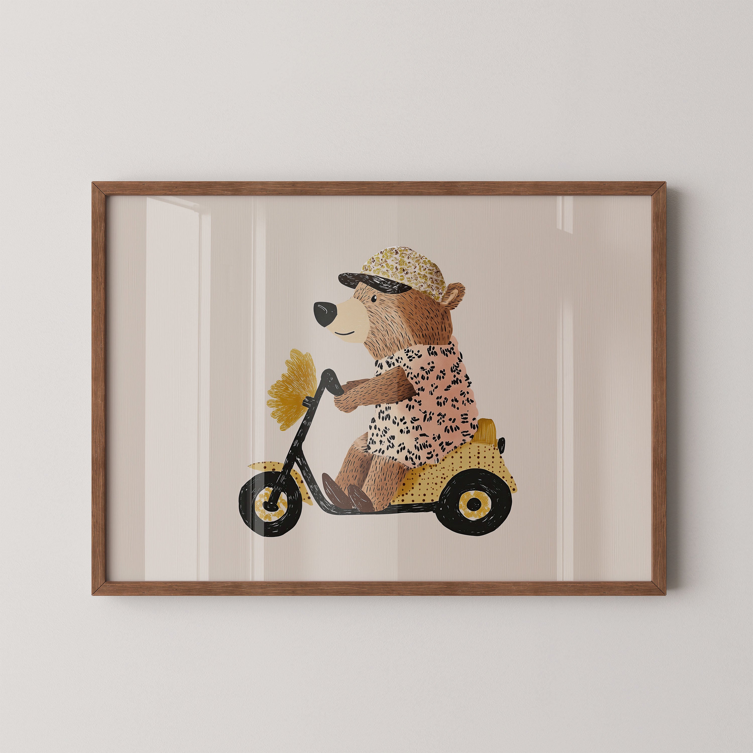 Sunny Scooter Bear