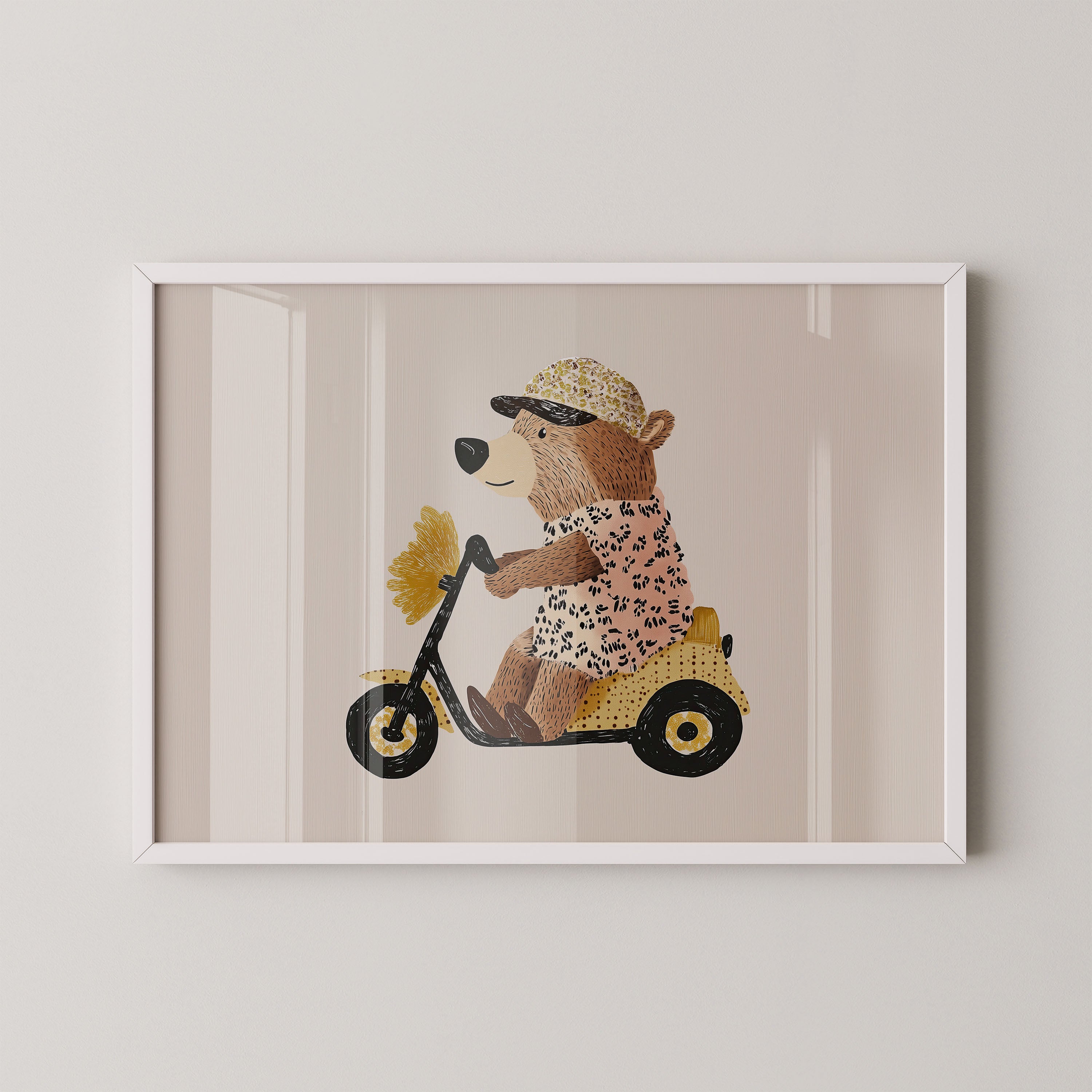 Sunny Scooter Bear