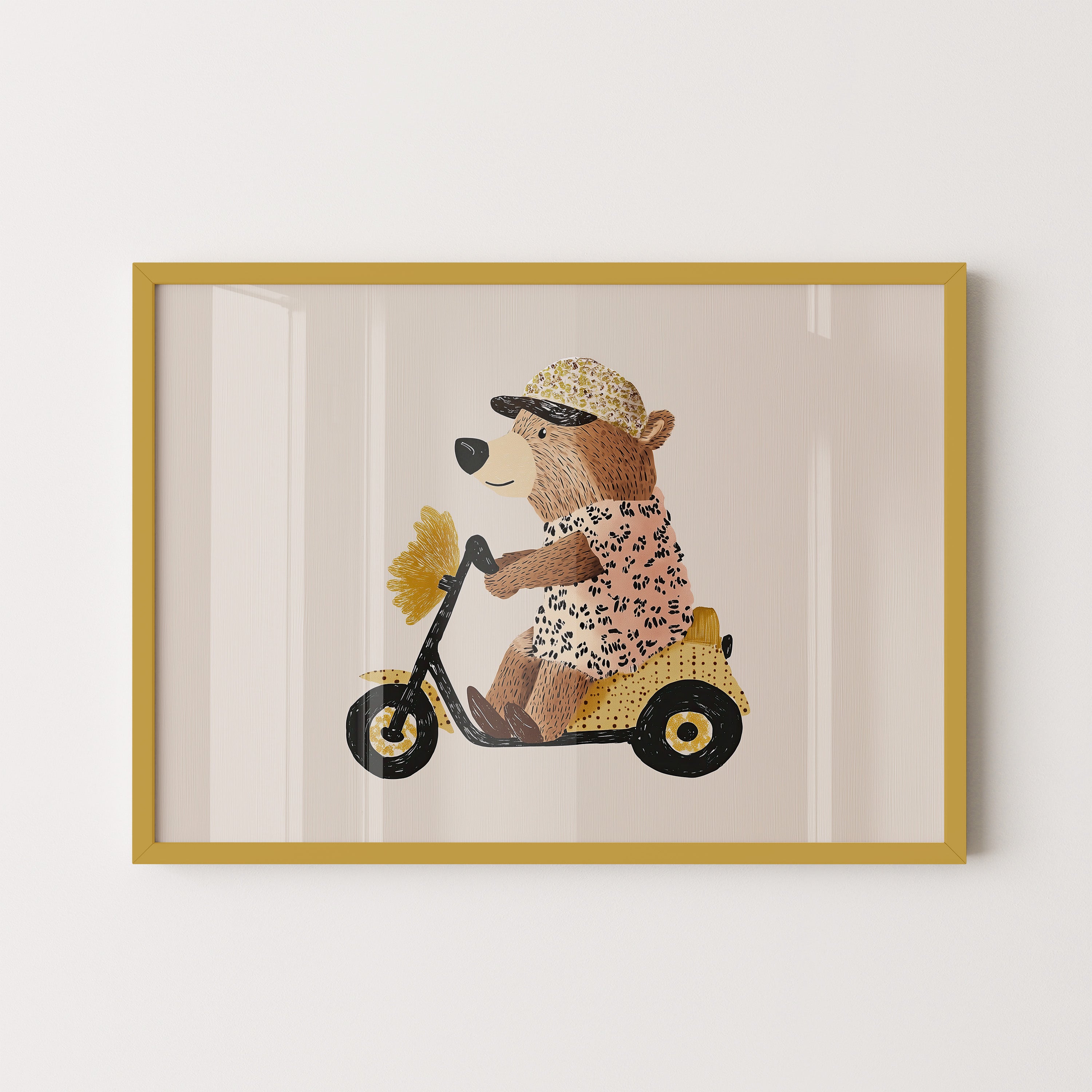 Sunny Scooter Bear