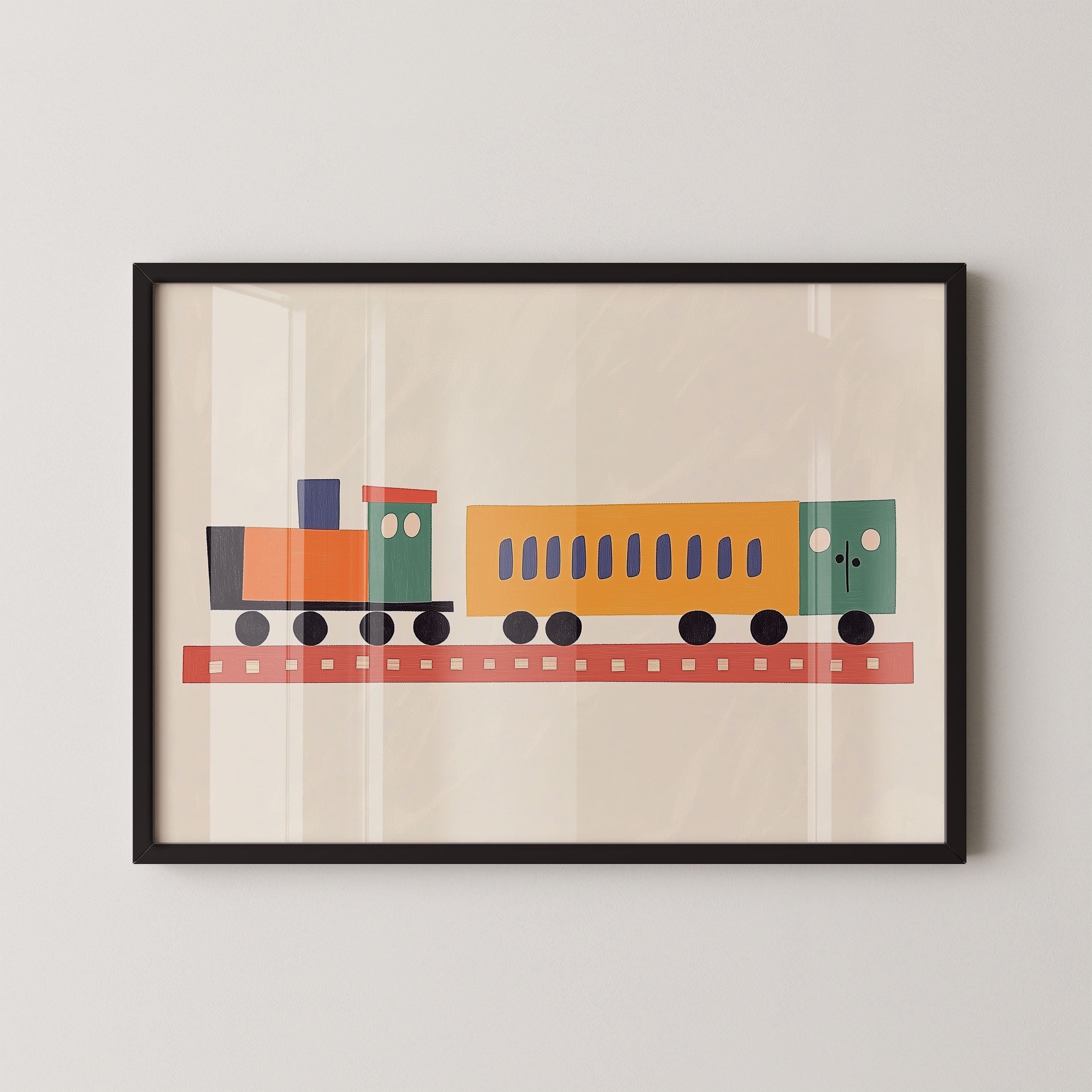 Color Block Train