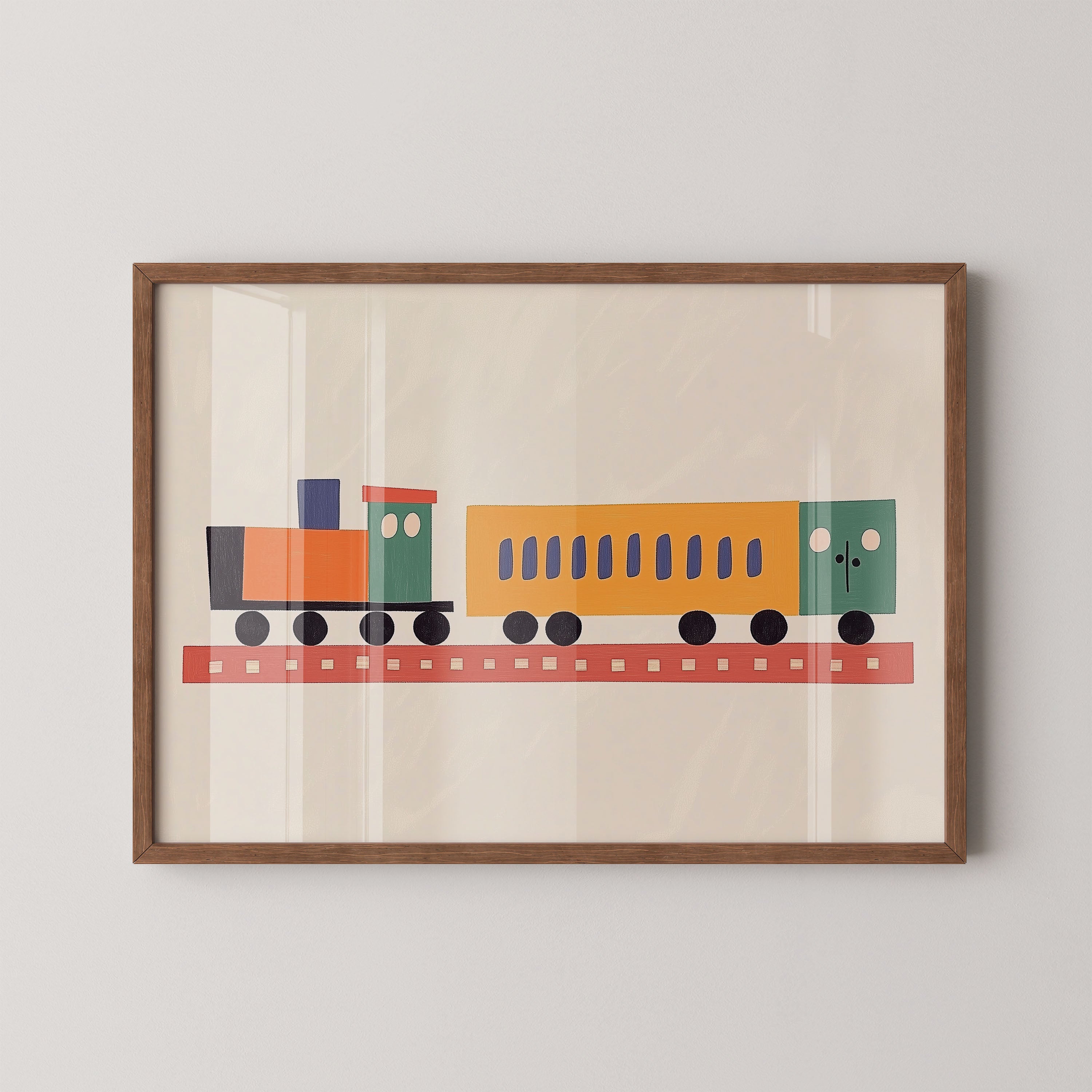 Color Block Train
