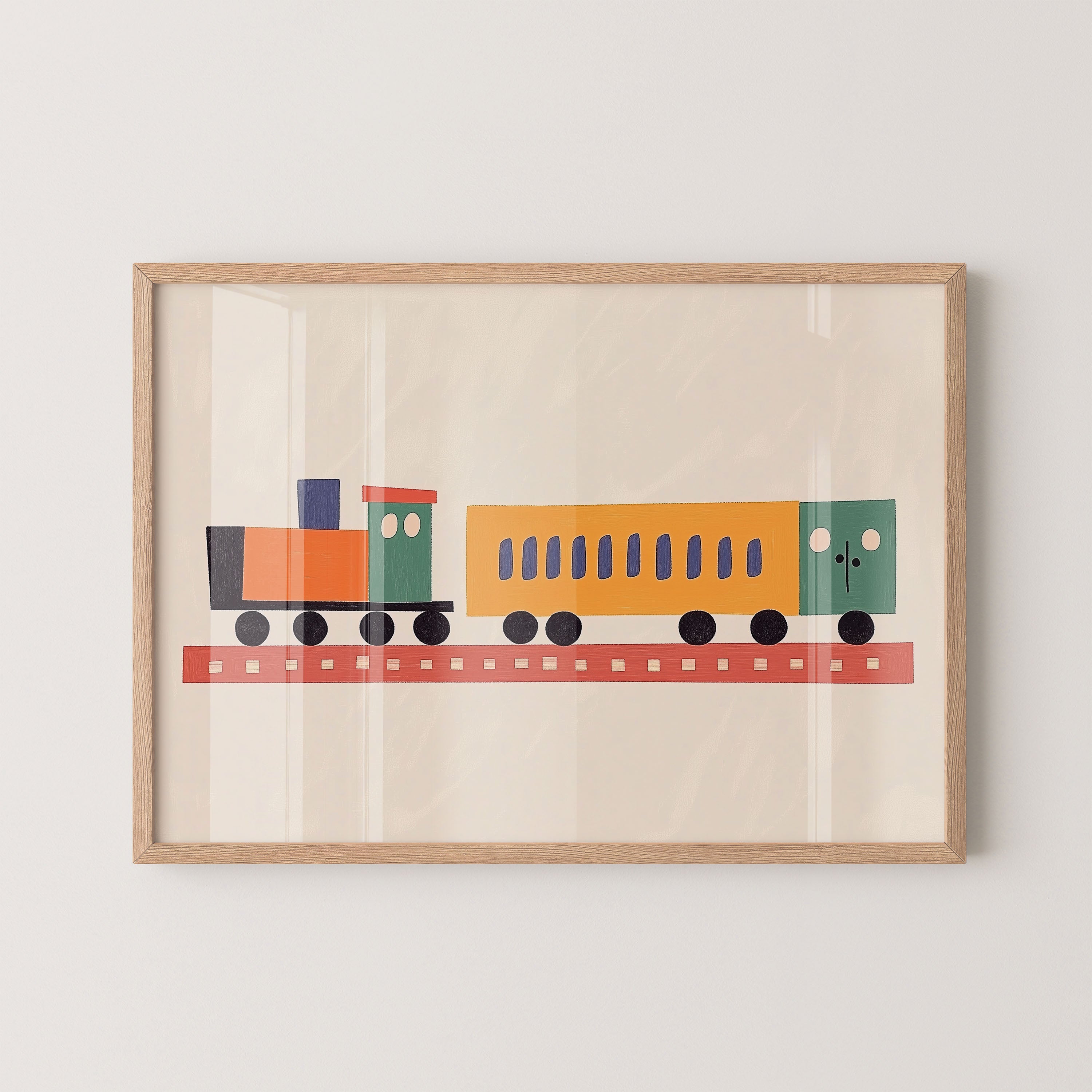 Color Block Train