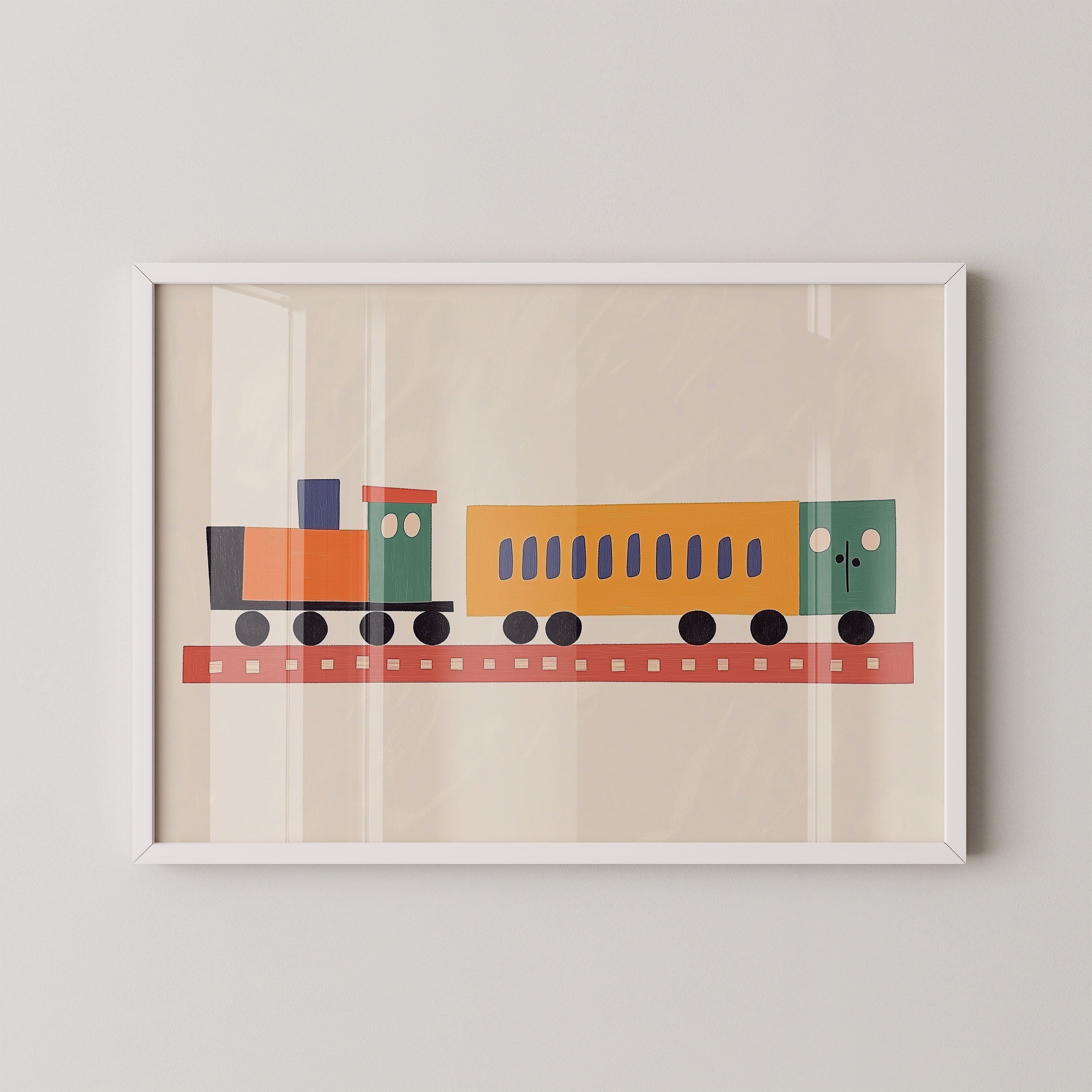 Color Block Train