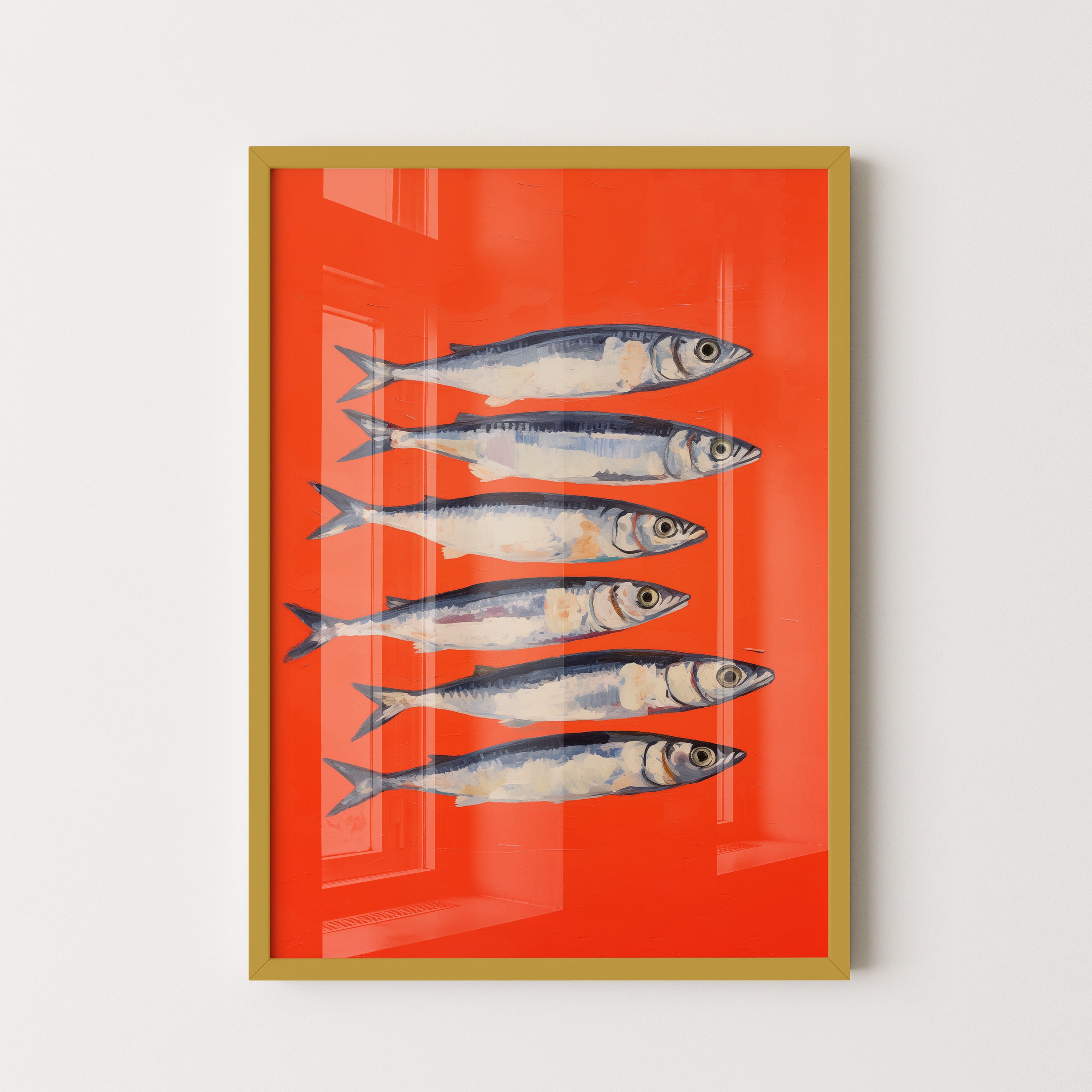 Bold Sardines Red Statement